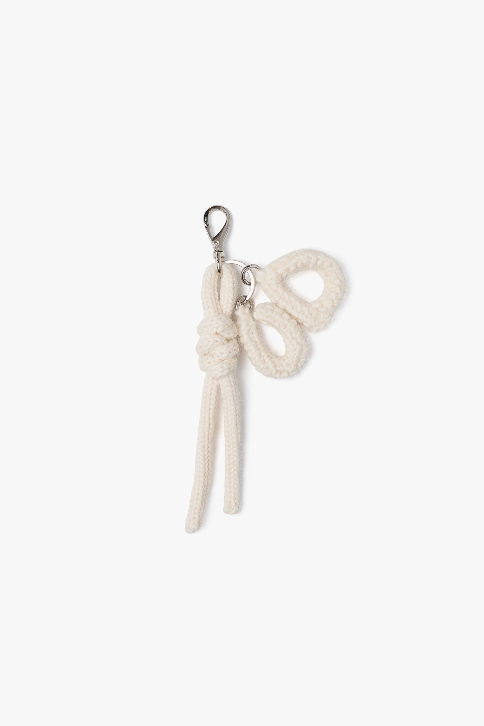 Hand-Knitted Key Charm