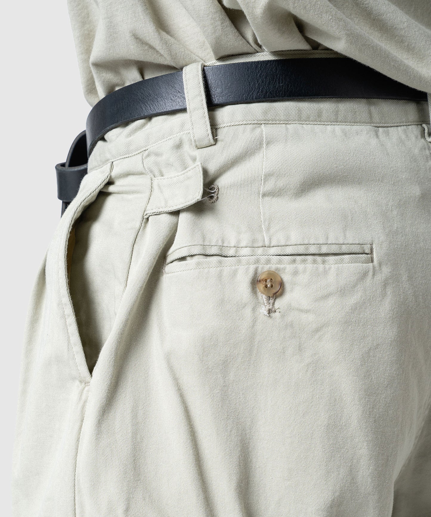 COTTON TWILL SHORTS