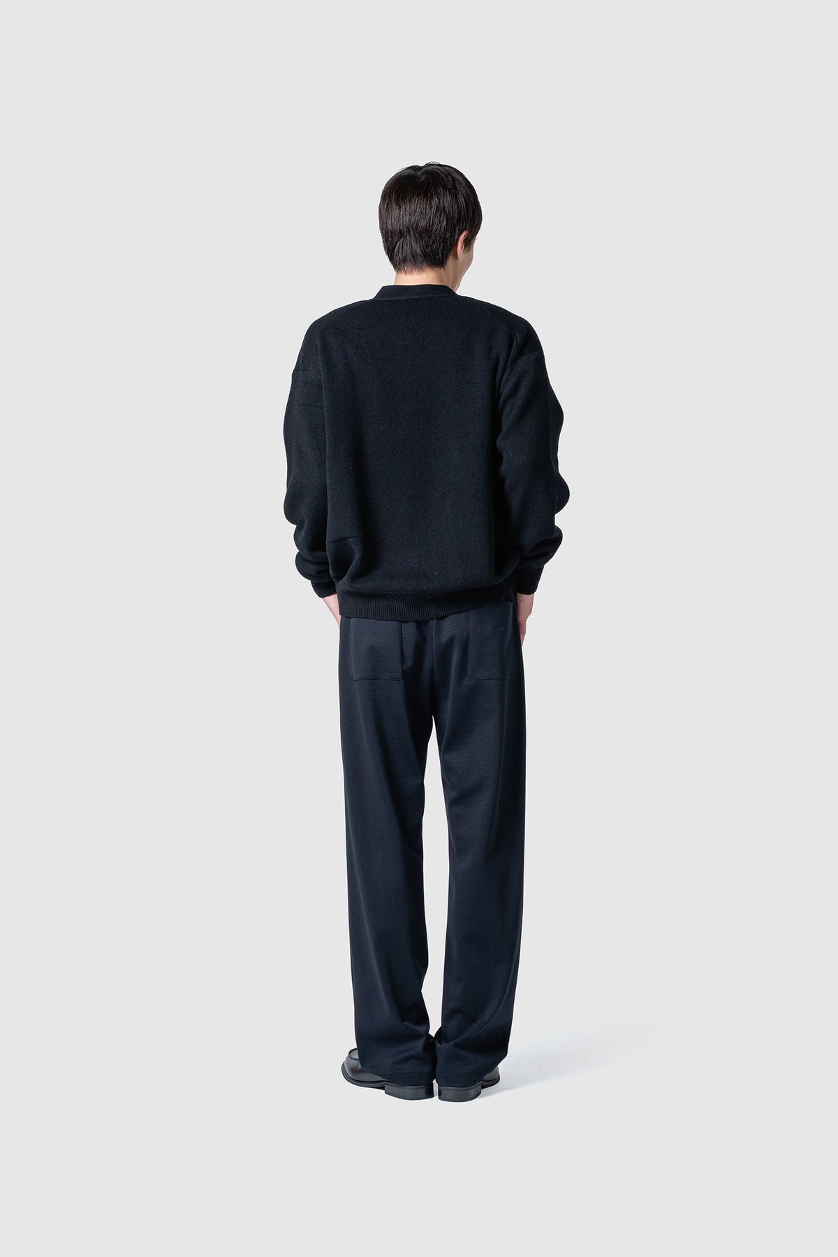 WOOL TERRY CARDIGAN