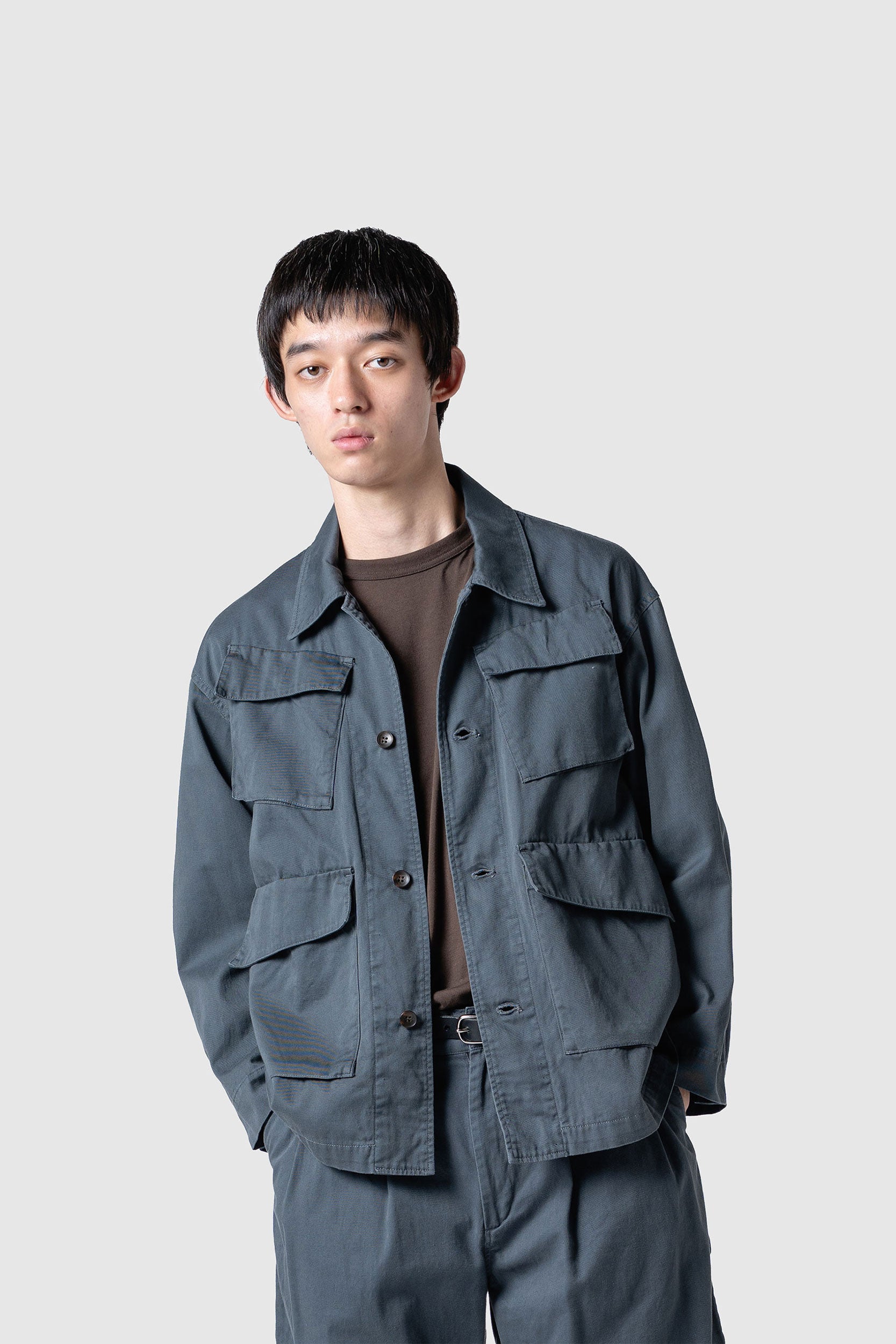 COTTON TWILL JACKET