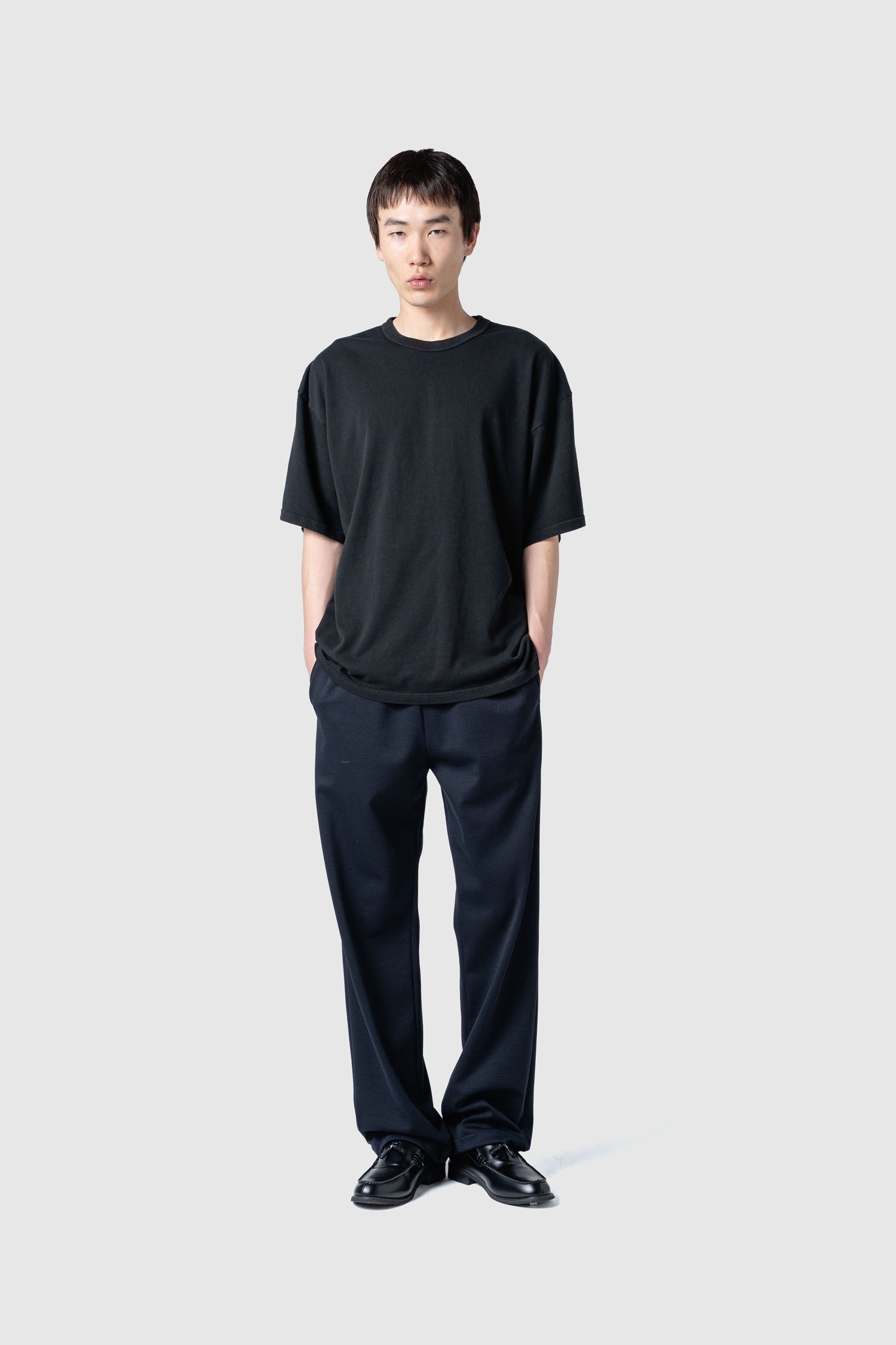 SPONGE WOOL JERSEY PANTS