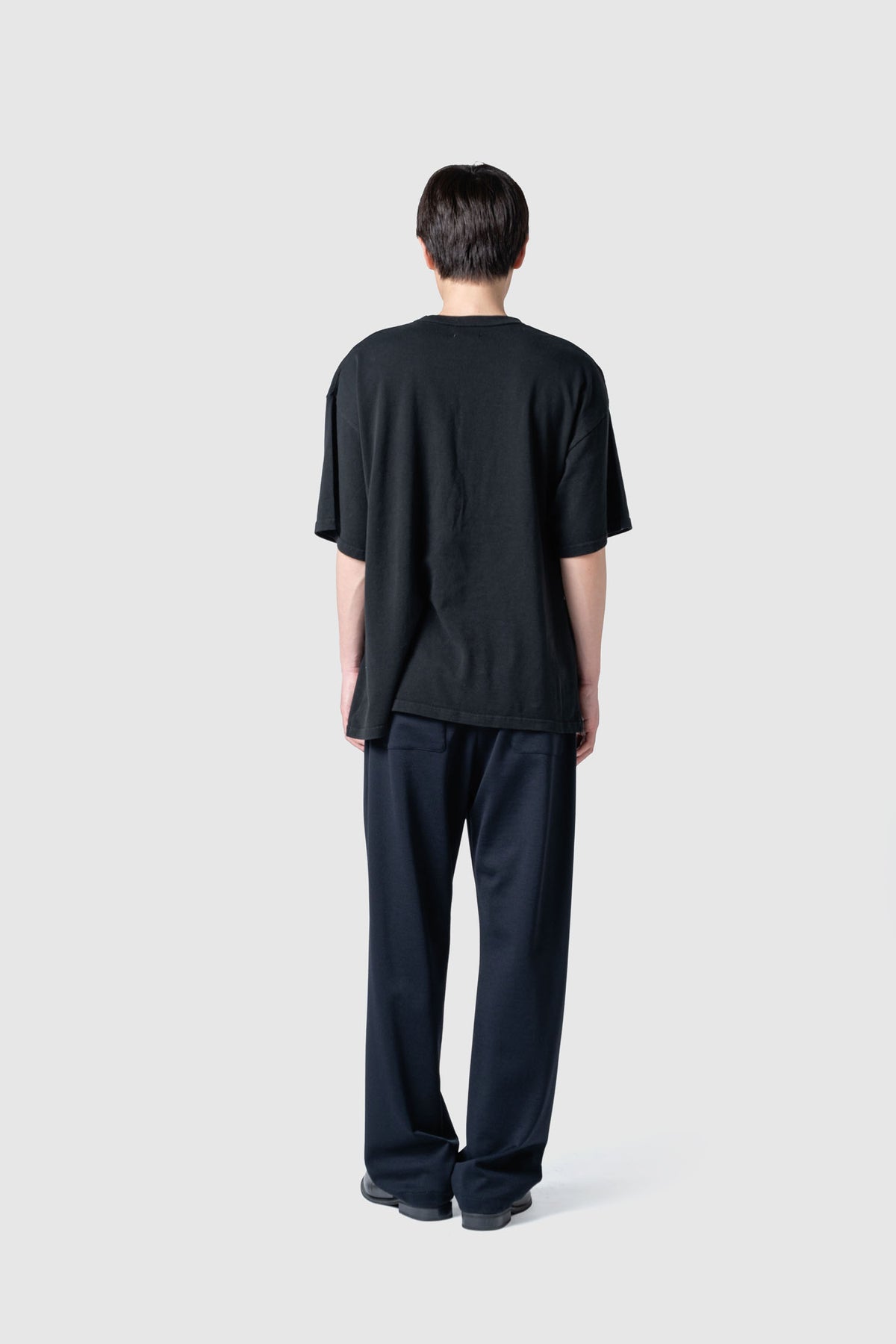 SPONGE WOOL JERSEY PANTS