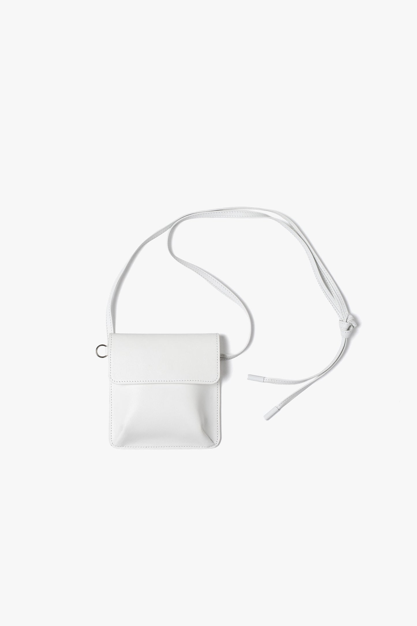 LEATHER POCKET BAG WITH BELT