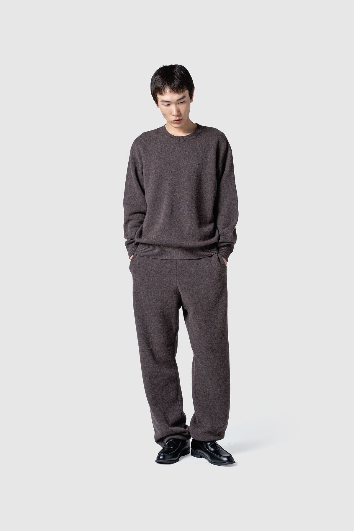 WOOL TERRY SWEATER