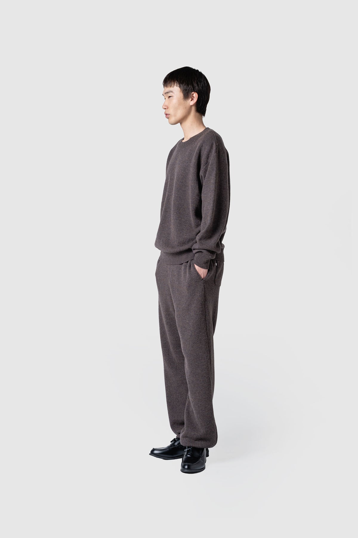 WOOL TERRY SWEATER
