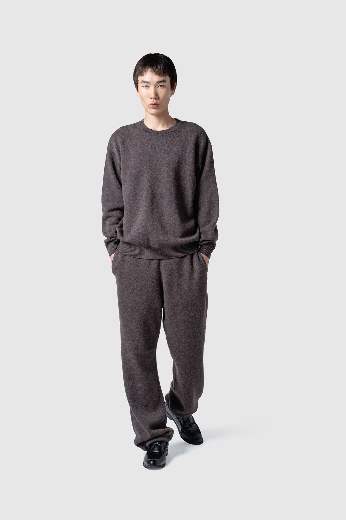 WOOL TERRY SWEATER