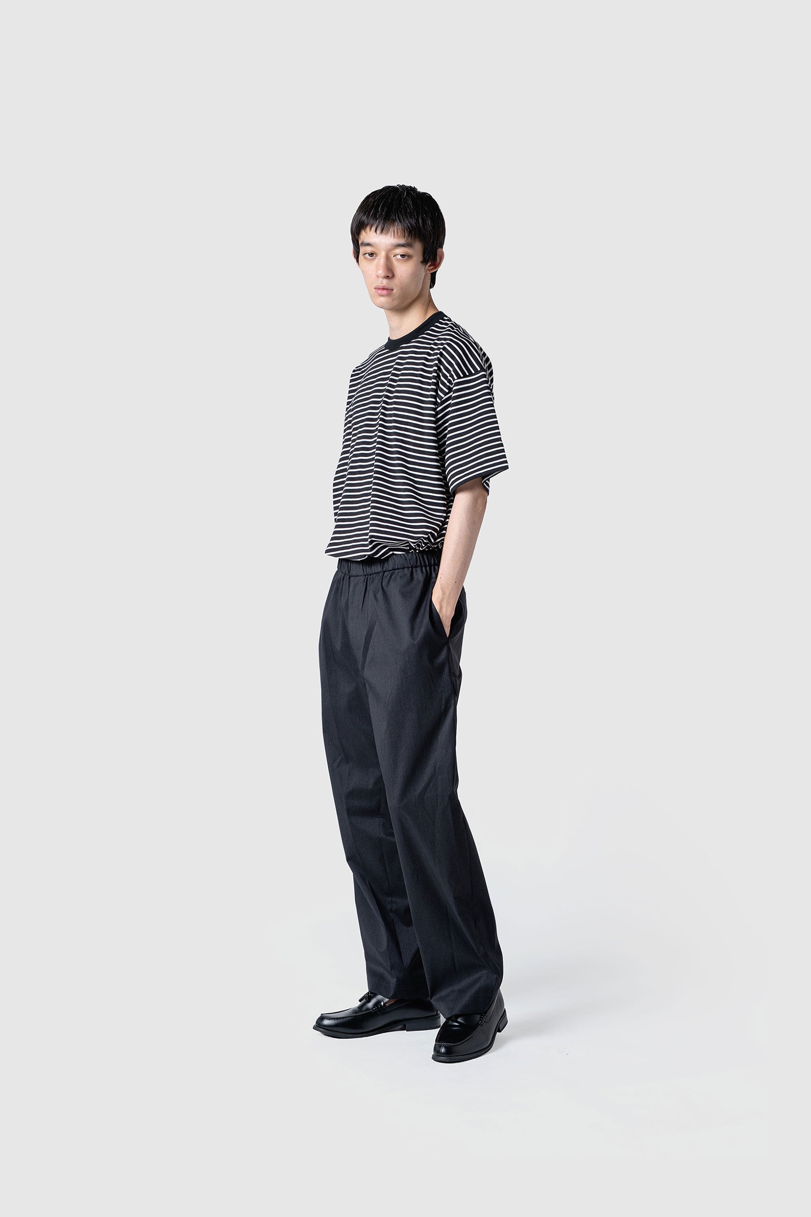 Sheer Border S/S T-Shirt｜UNDECORATED(アンデコレイテッド)公式通販