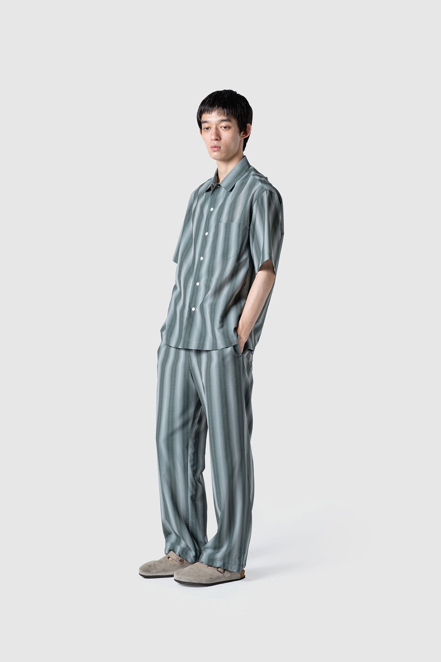 OMBRE STRIPE PANTS