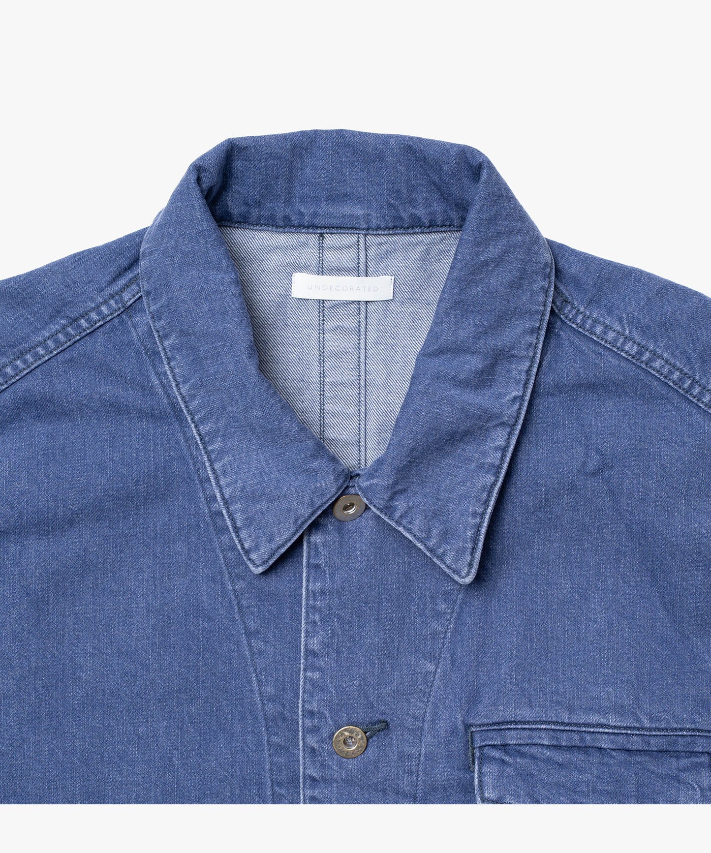 DENIM COVERALL JACKET