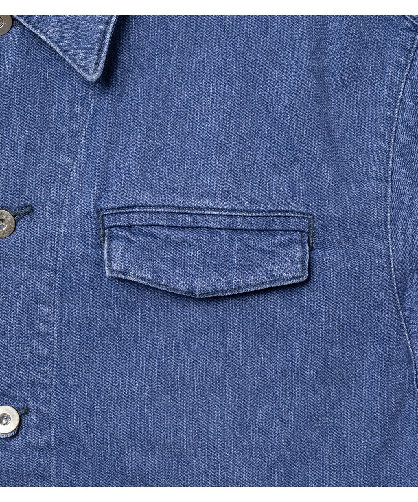 DENIM COVERALL JACKET