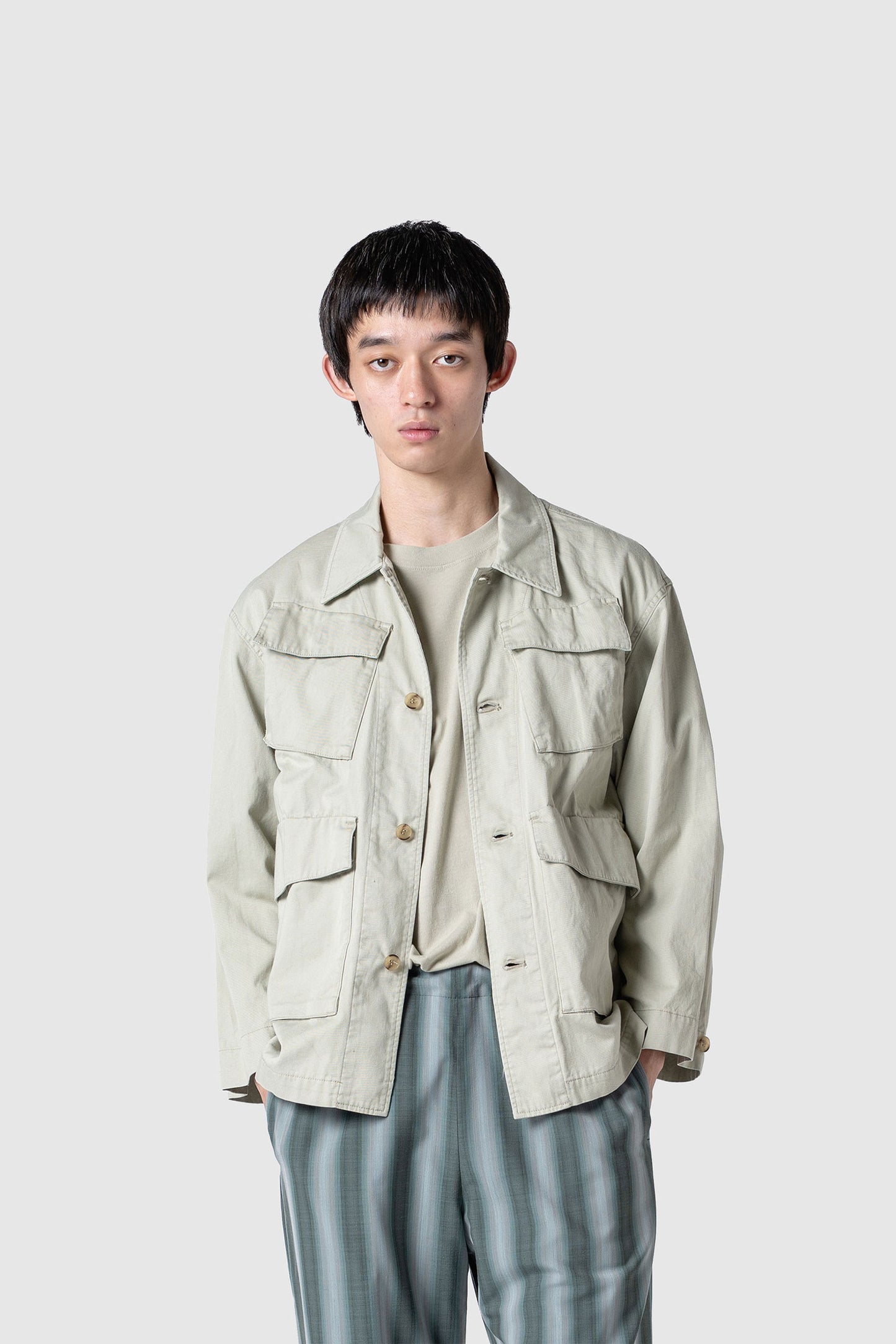 COTTON TWILL JACKET