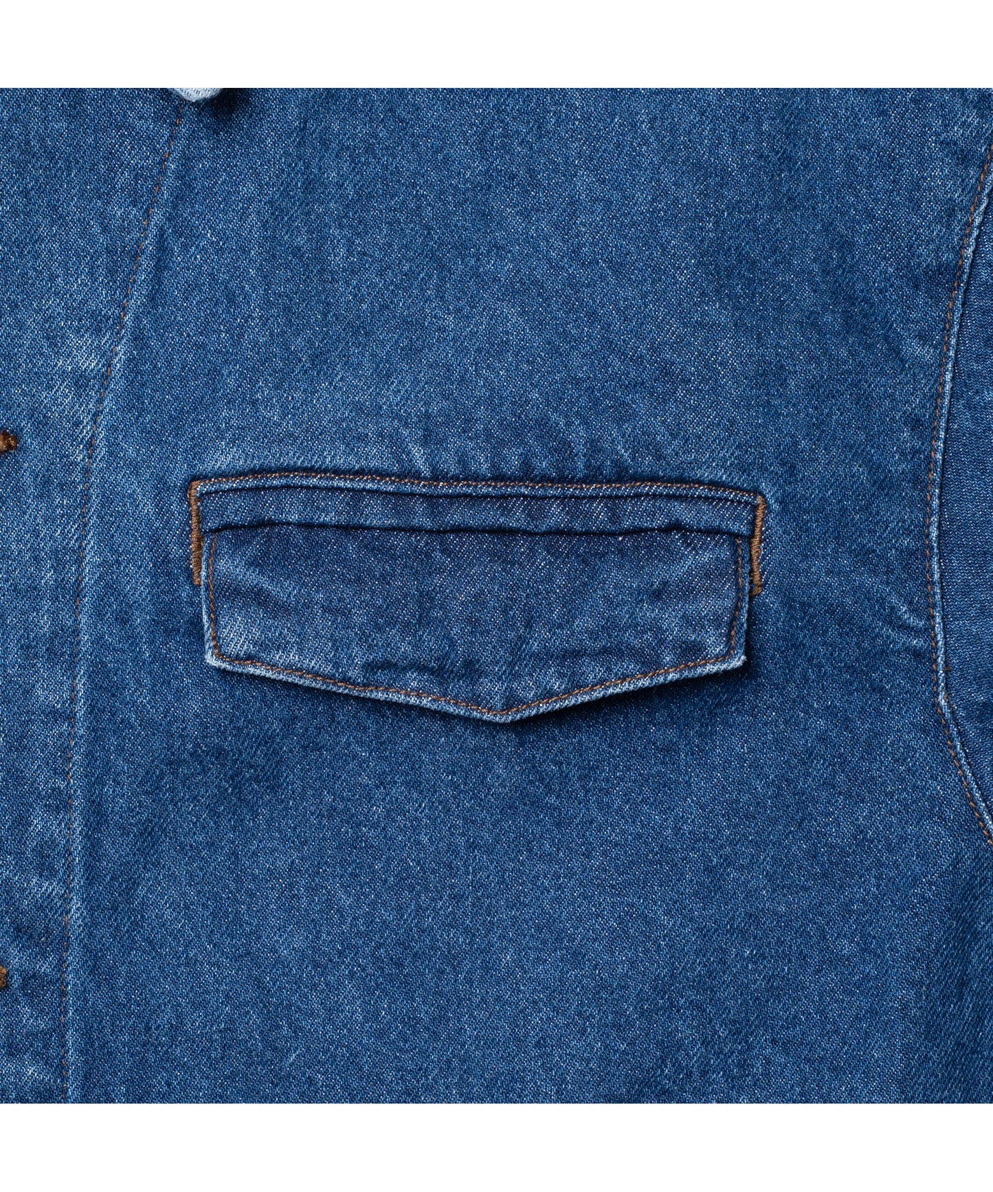 DENIM COVERALL JACKET