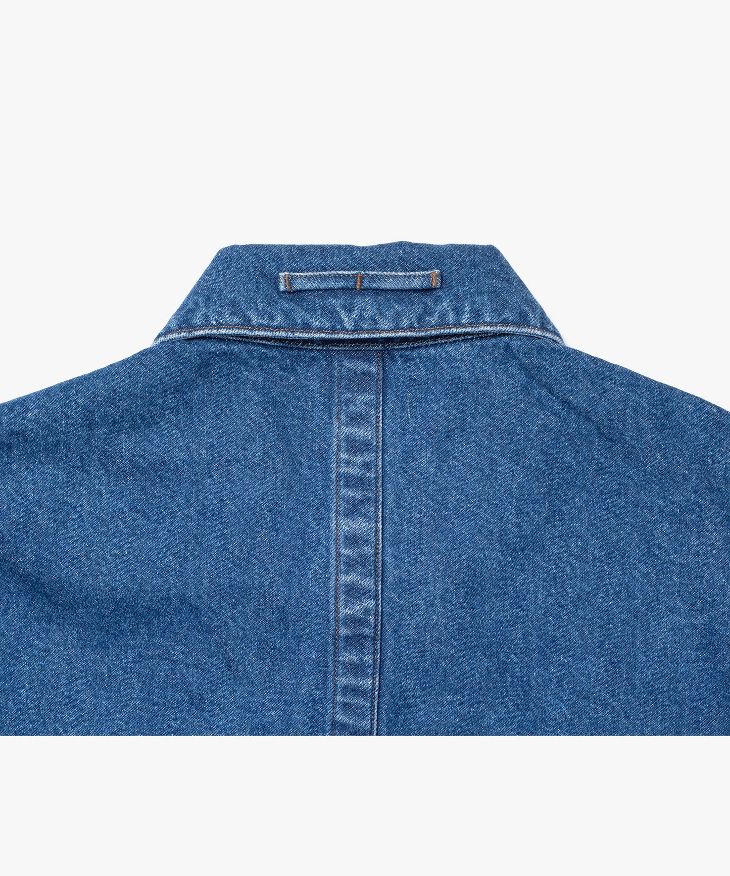 DENIM COVERALL JACKET