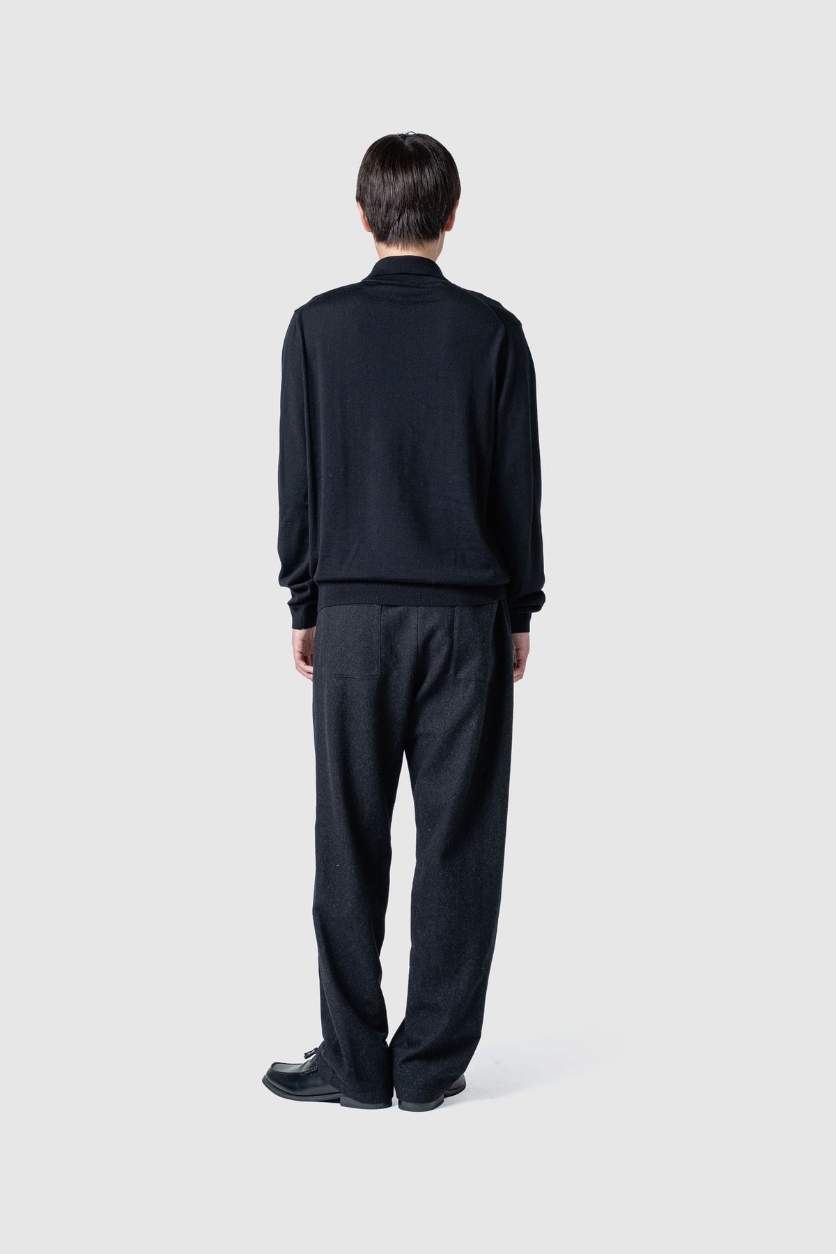 WOOL ZIP KNIT