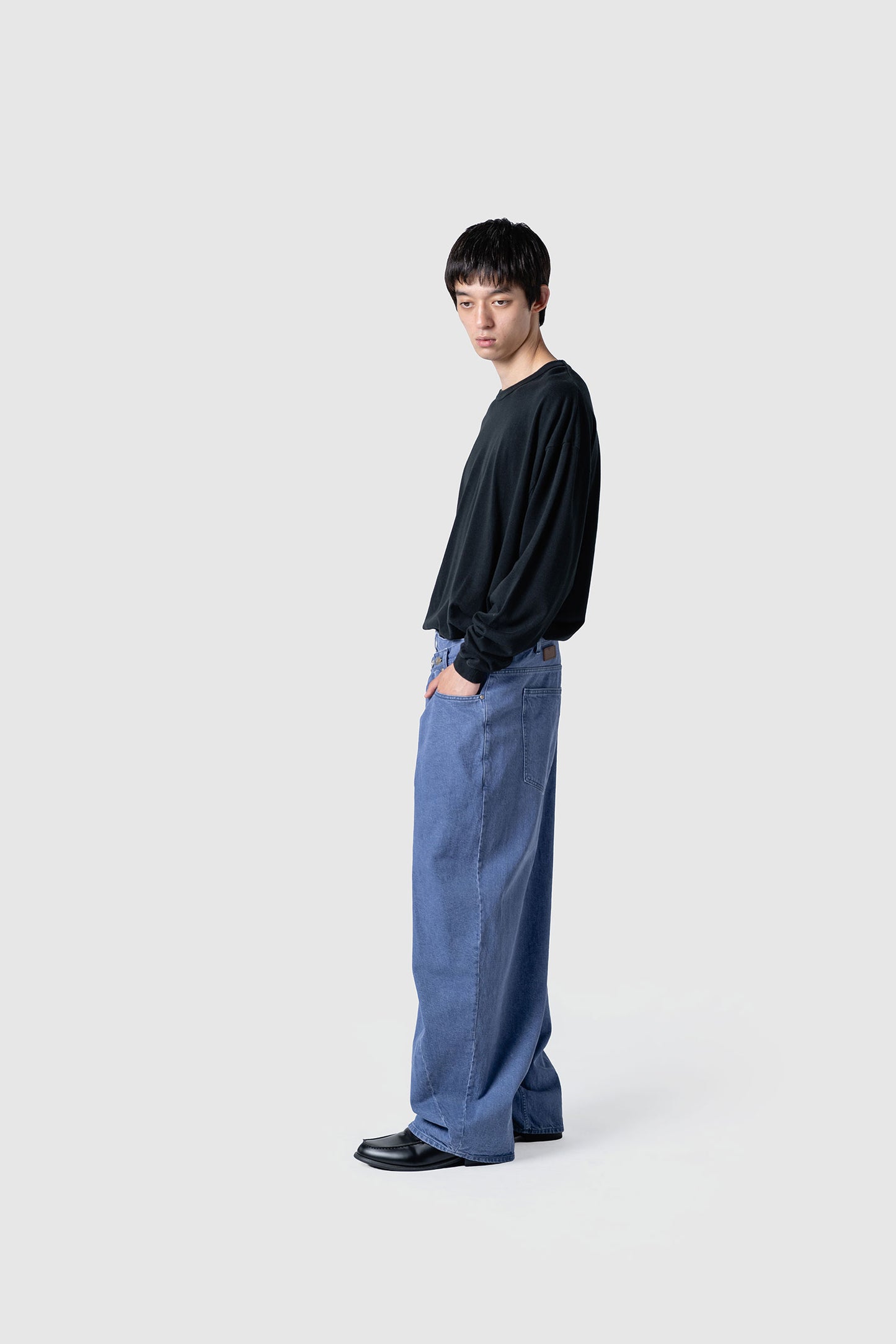 WRAPPED DENIM JEANS
