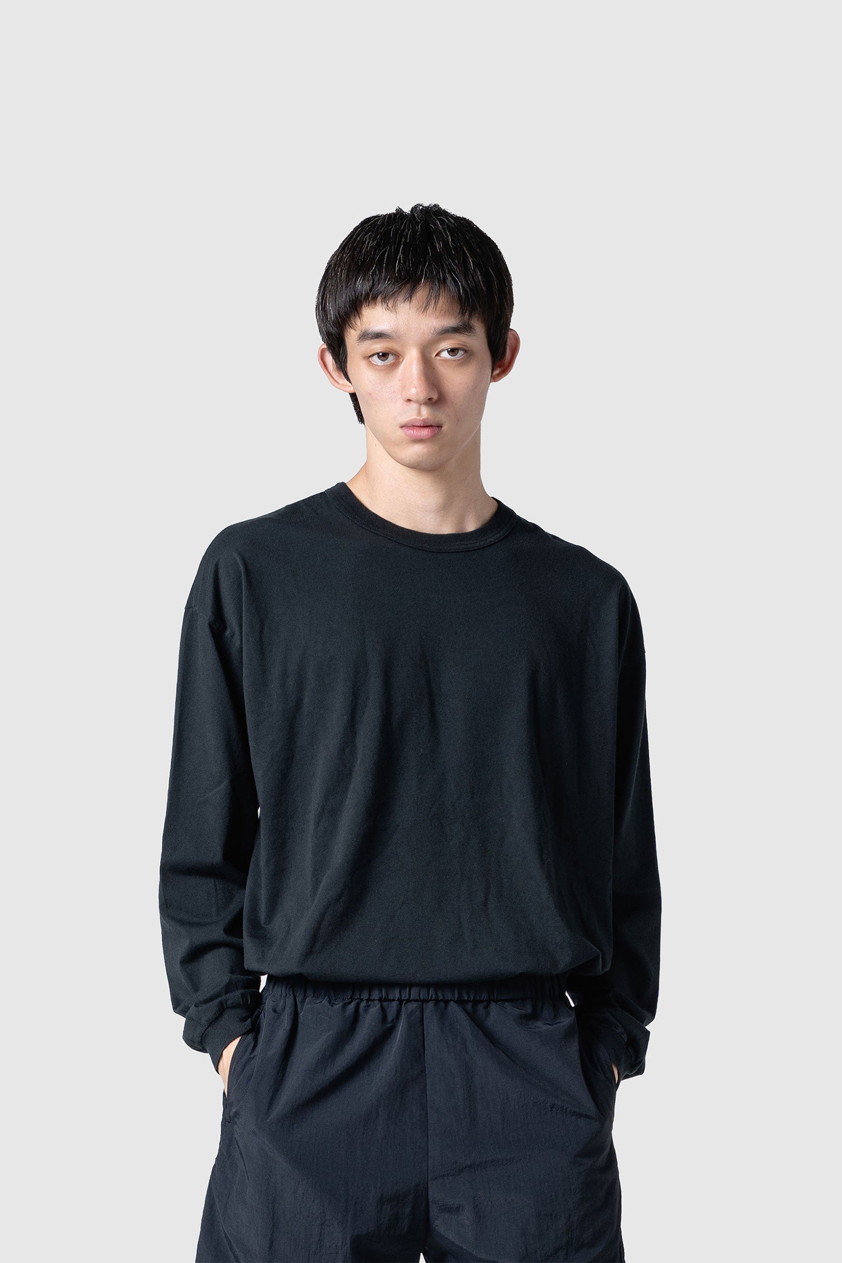 Cotton Pile Long Sleeve T-Shirt