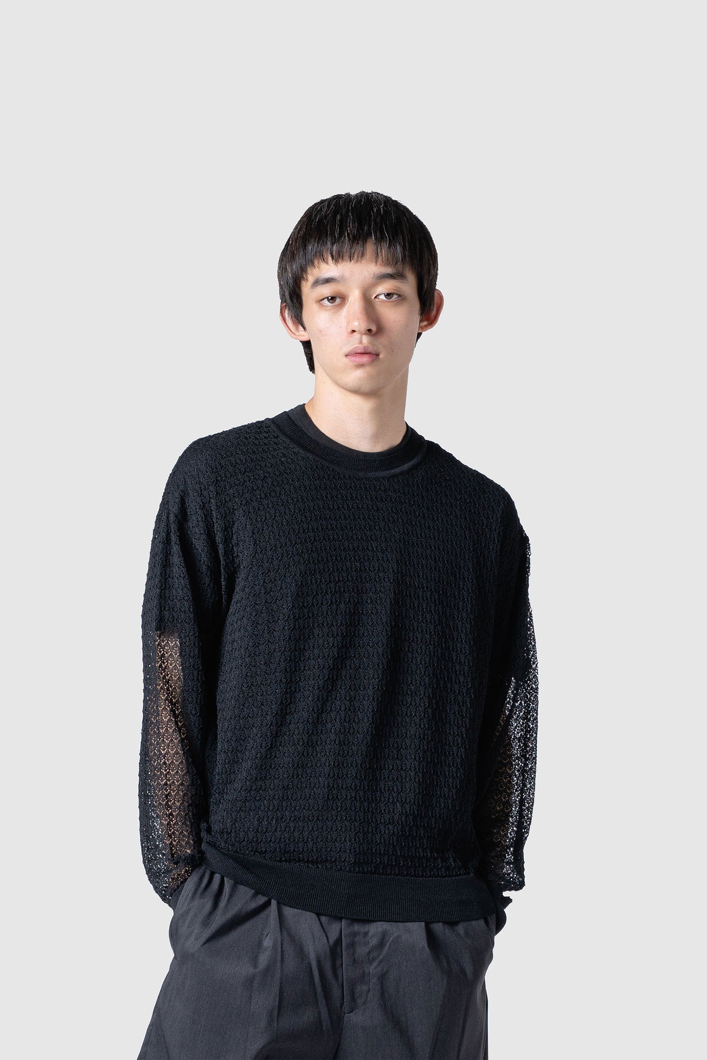 CROCHET KNIT TOP