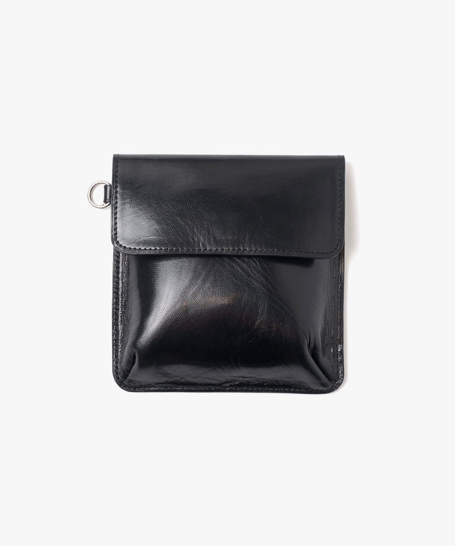 LEATHER POCKET BAG WITH BELT