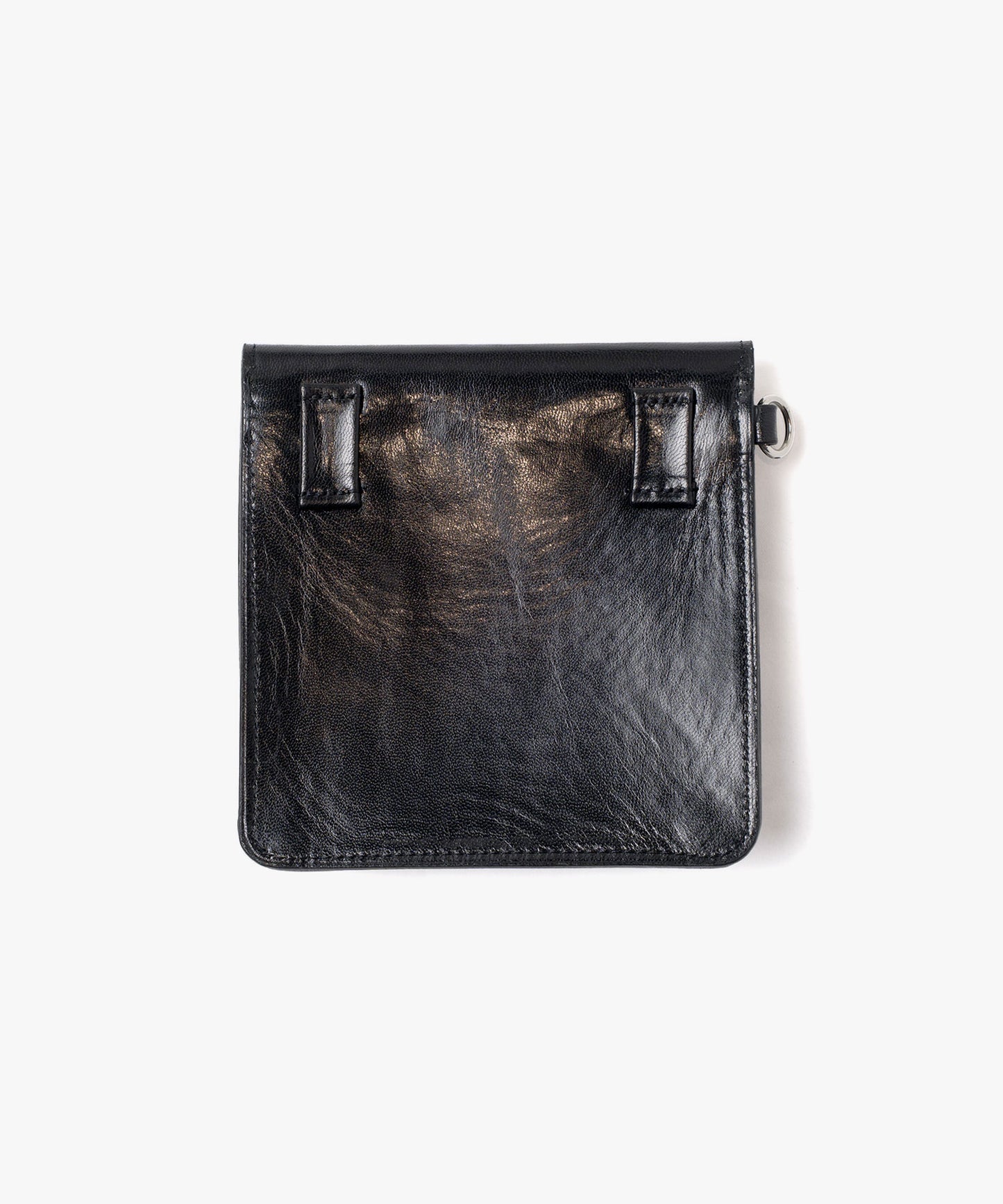 LEATHER POCKET BAG WITH BELT