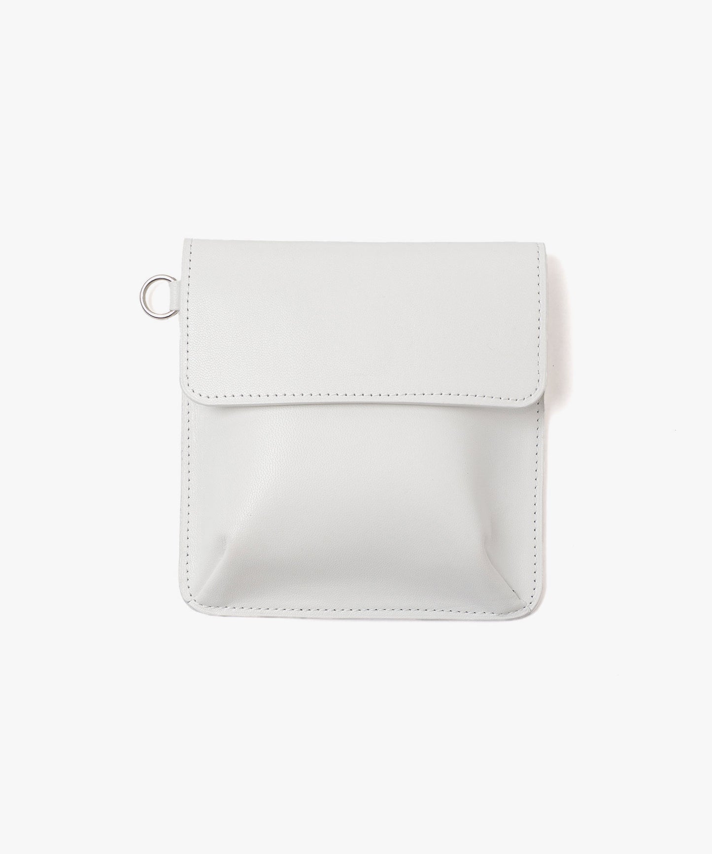 LEATHER POCKET BAG WITH BELT