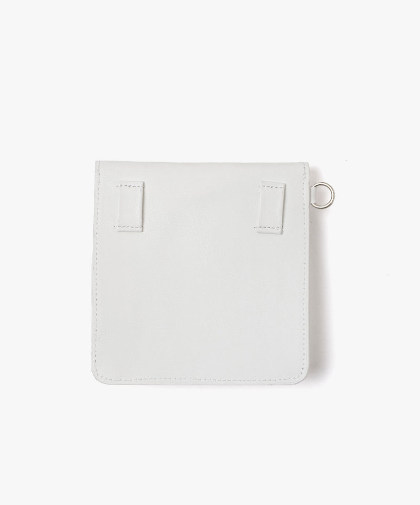 LEATHER POCKET BAG W/BELT