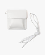 LEATHER POCKET BAG W/BELT