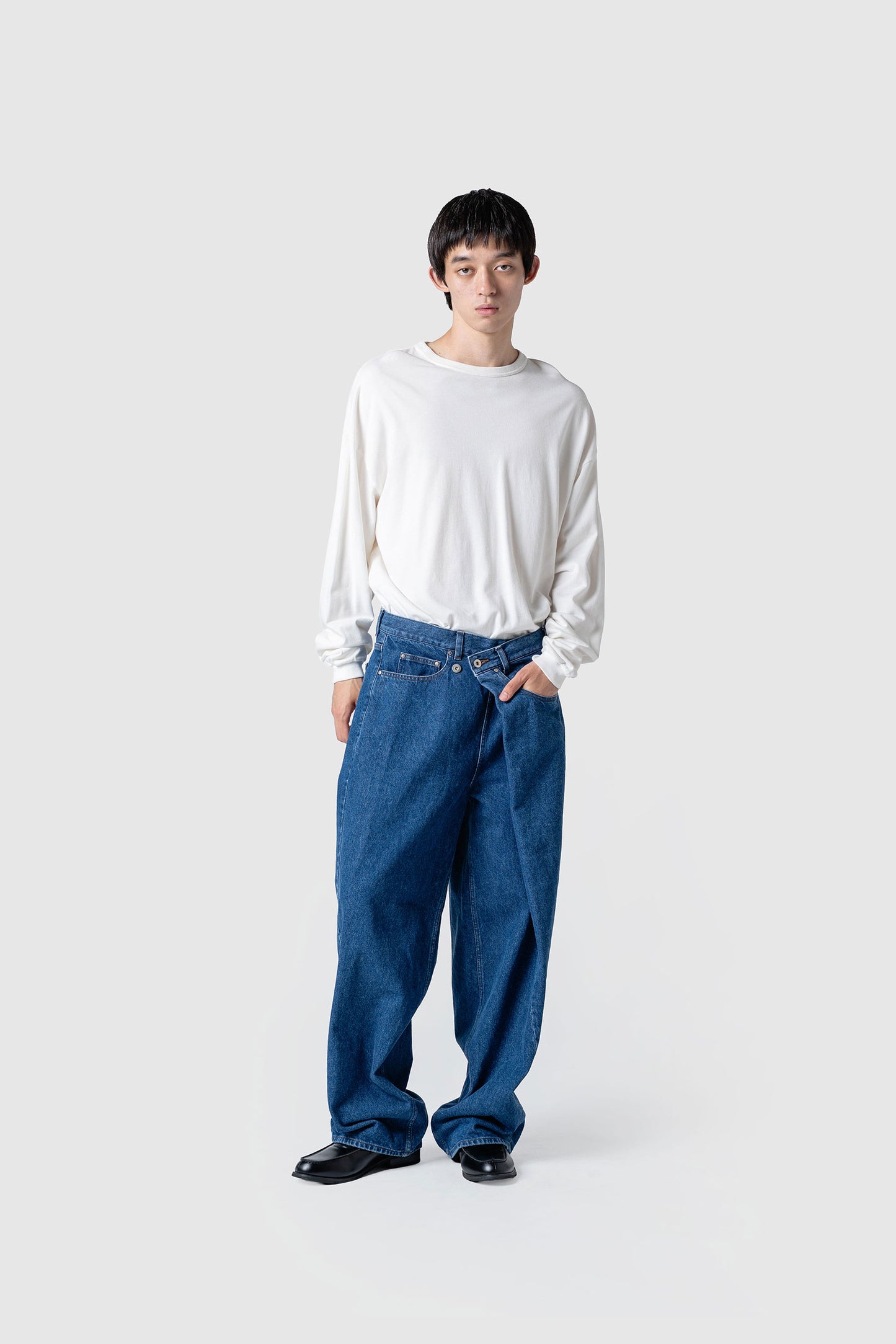 Cotton Pile Long-Sleeve T-Shirt