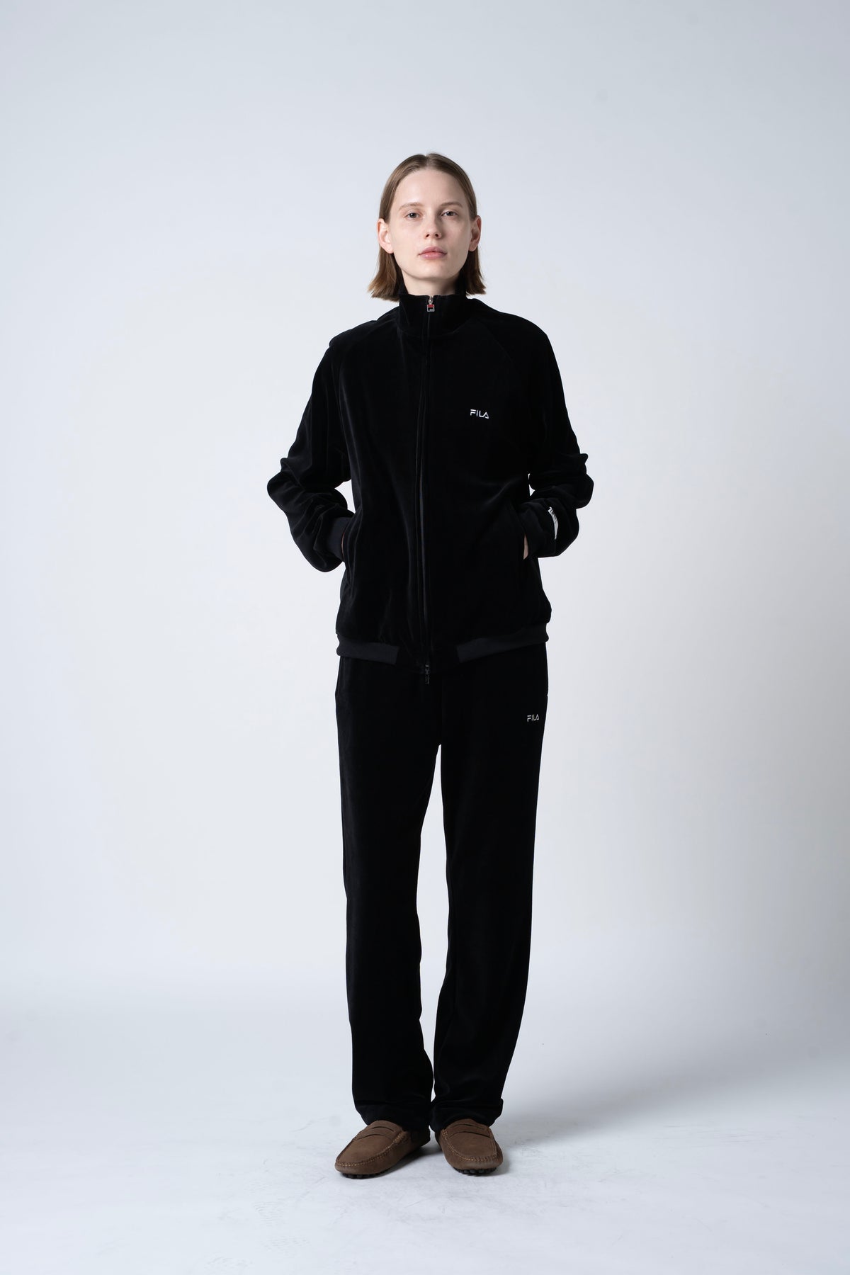 UD × FILA - VELOUR TRACK JACKET