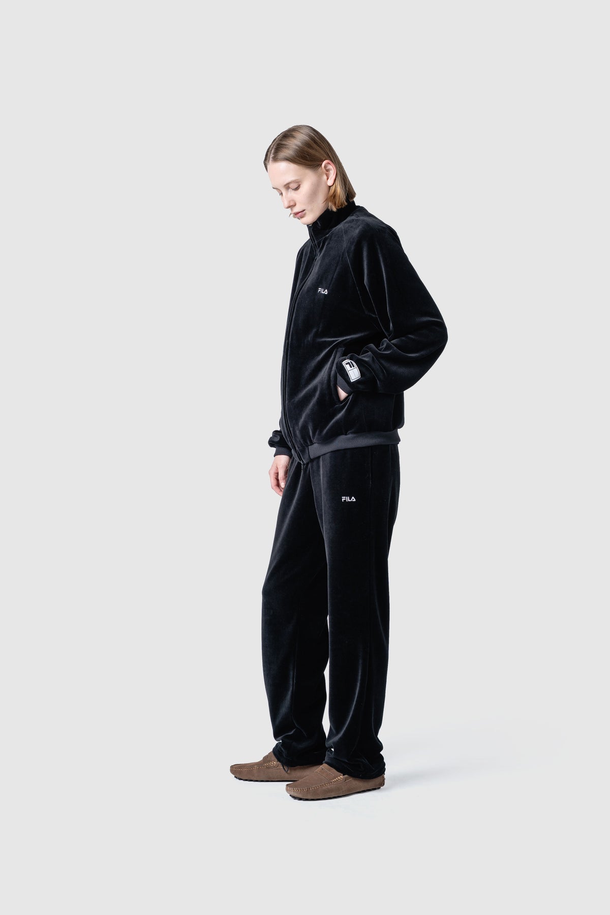 UD × FILA - VELOUR TRACK JACKET