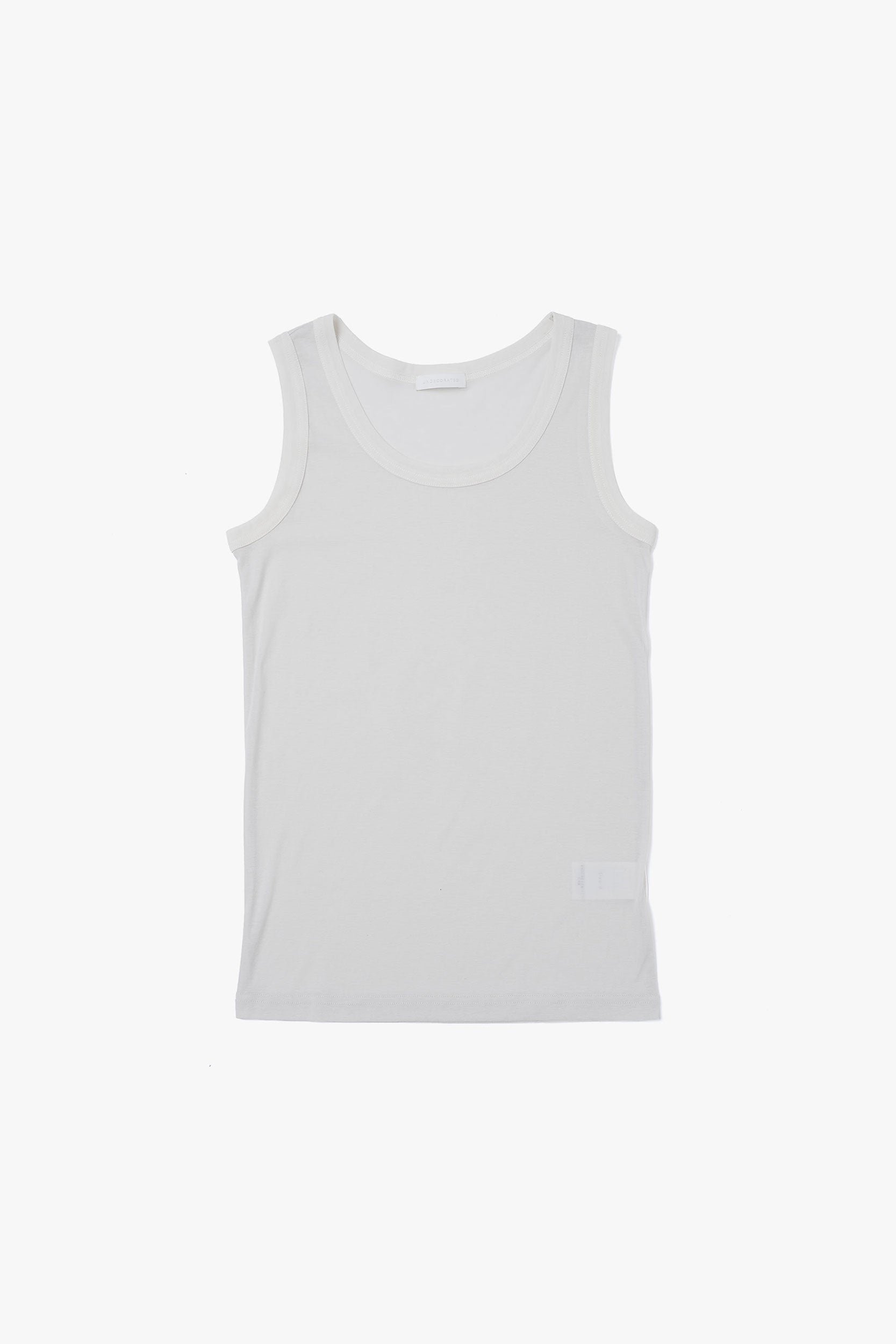 Sheer Trimming Tank Top
