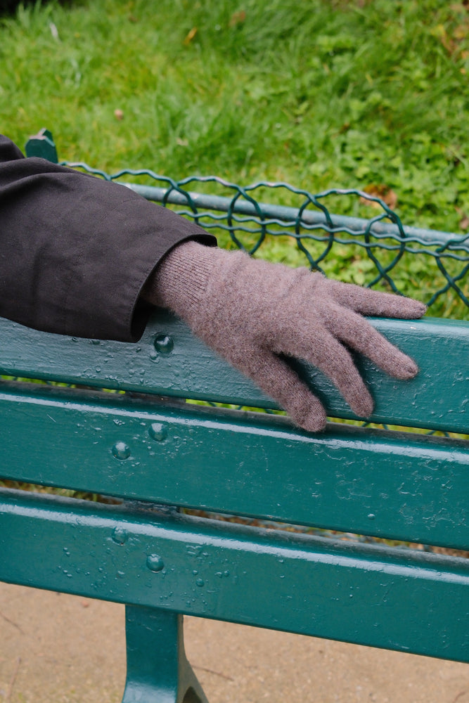 CASHMERE KNIT GLOVES