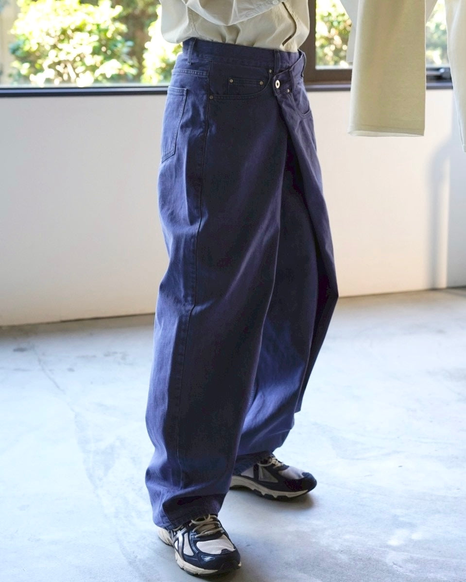 WRAPPED DENIM JEANS