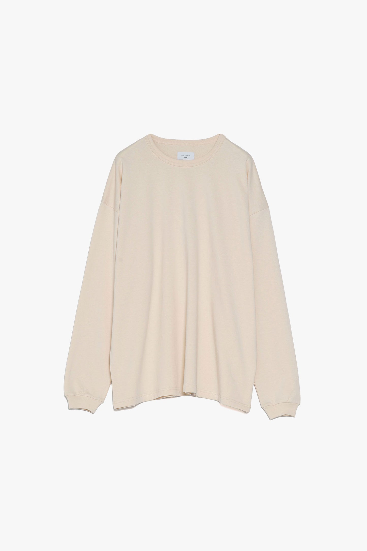 Recycled Organic Cotton Compact Terry Long-Sleeve T-Shirt