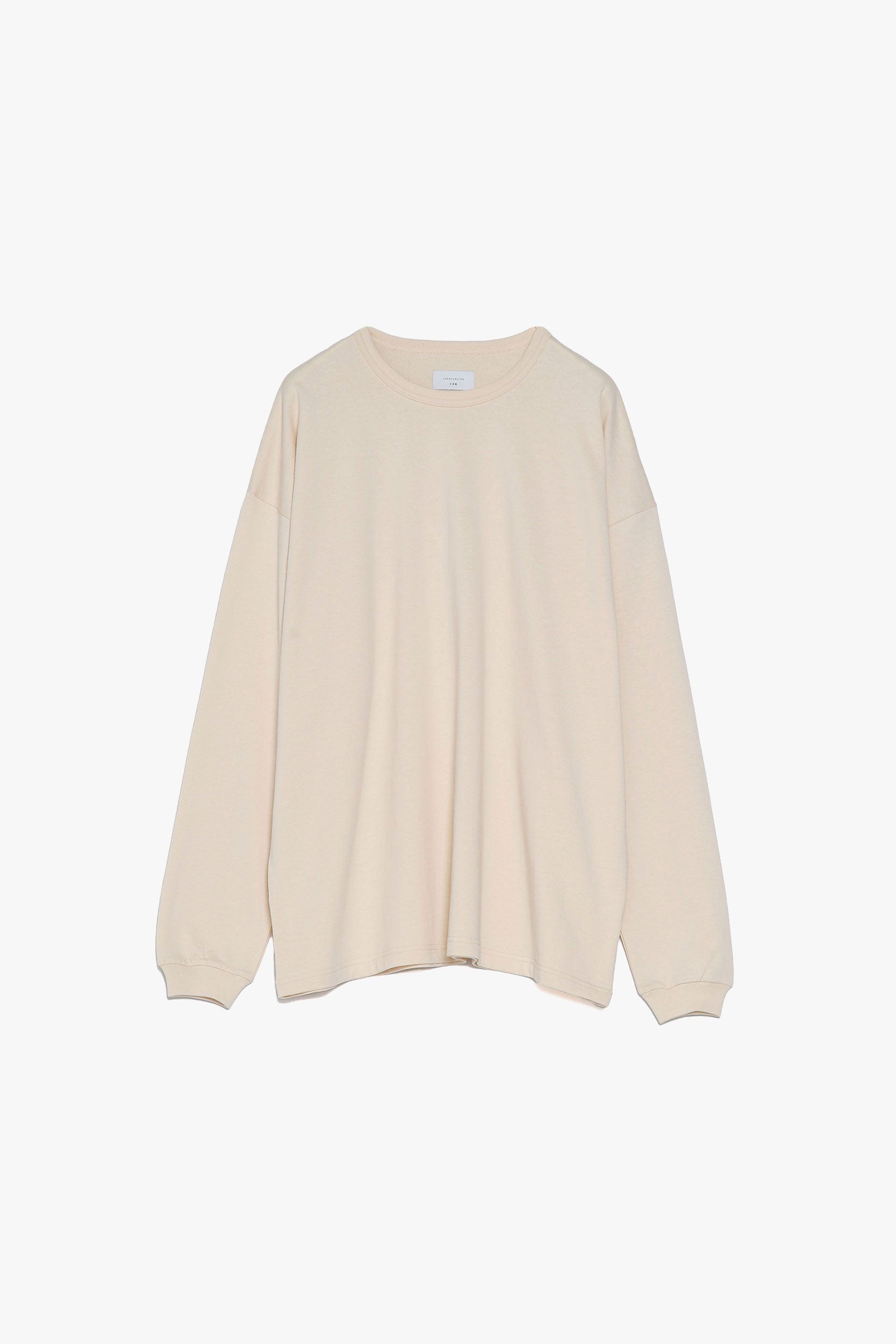 Recycled Organic Cotton Compact Terry Long-Sleeve T-Shirt