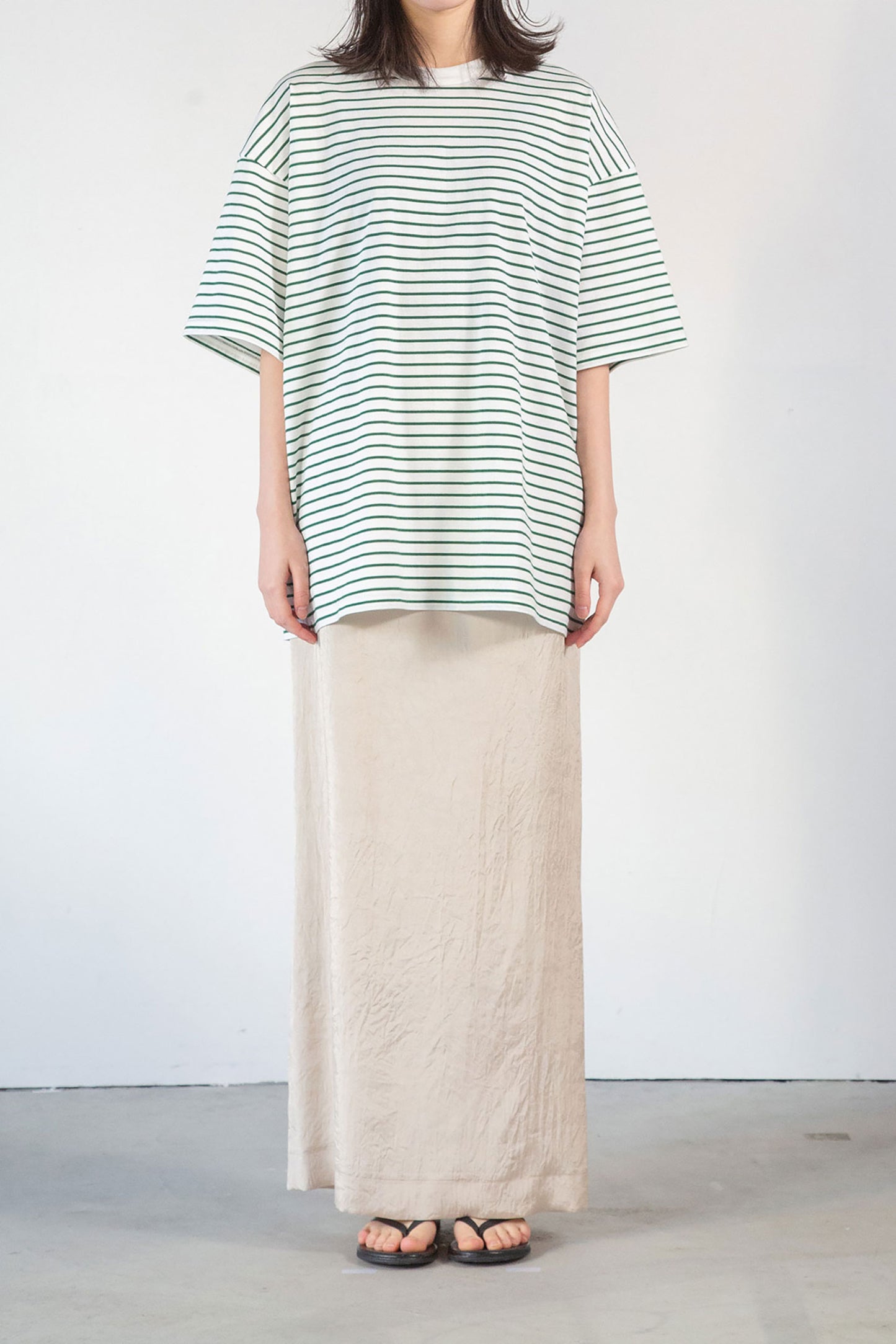 Sheer Border Short Sleeve T-Shirt