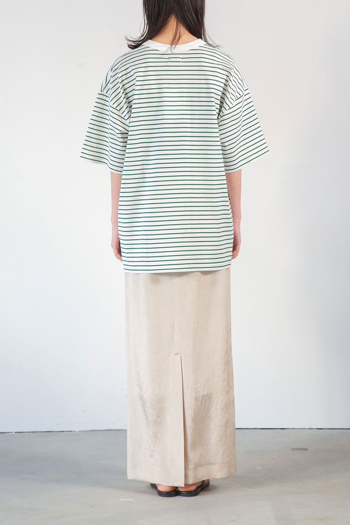 Sheer Border Short Sleeve T-Shirt