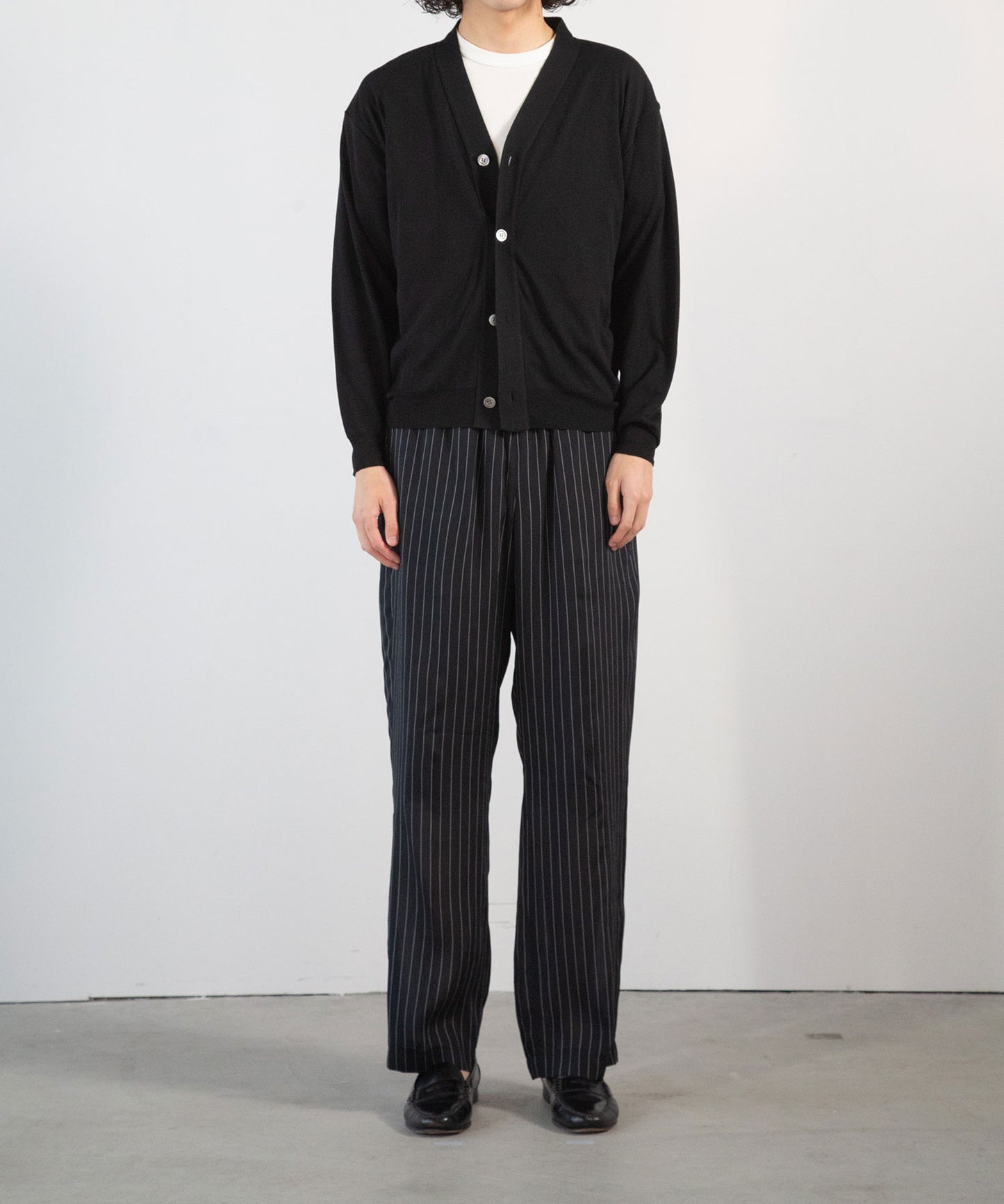 Cupro Stripe Pants