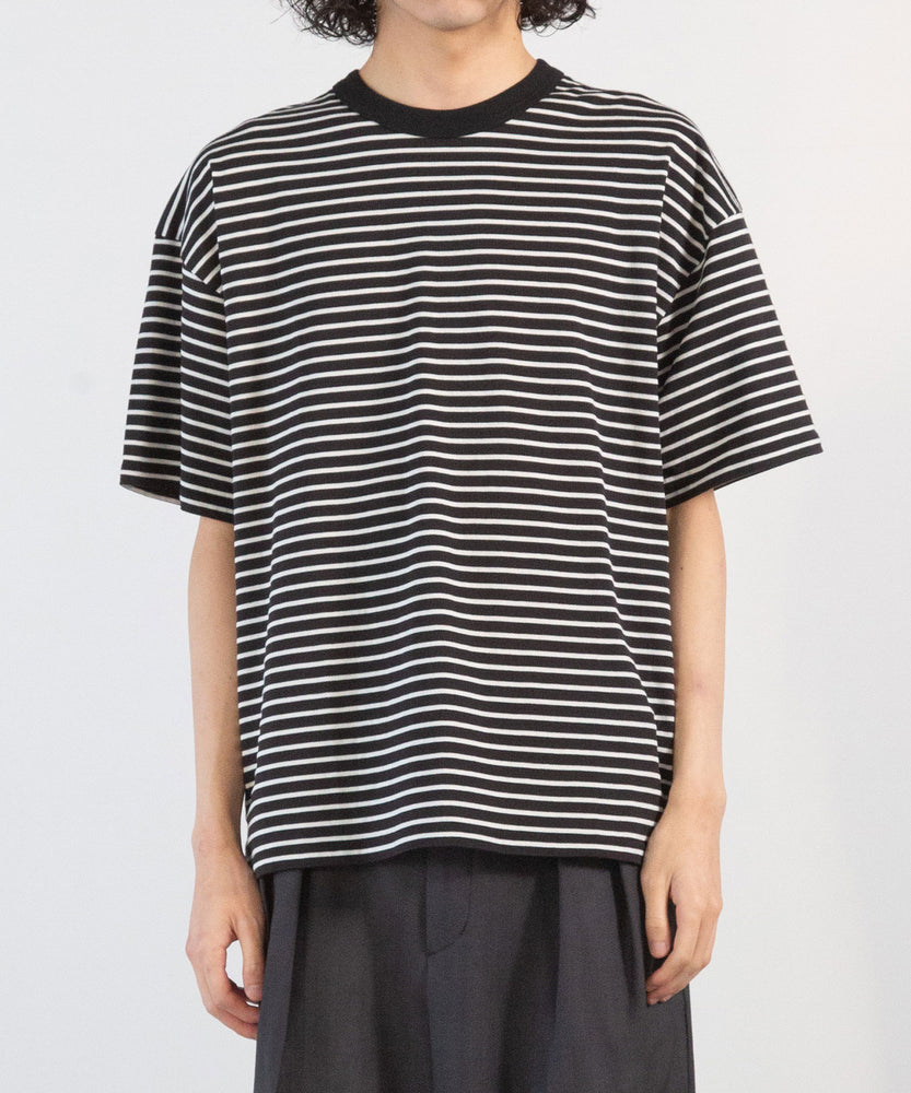 Sheer Border S/S T-Shirt