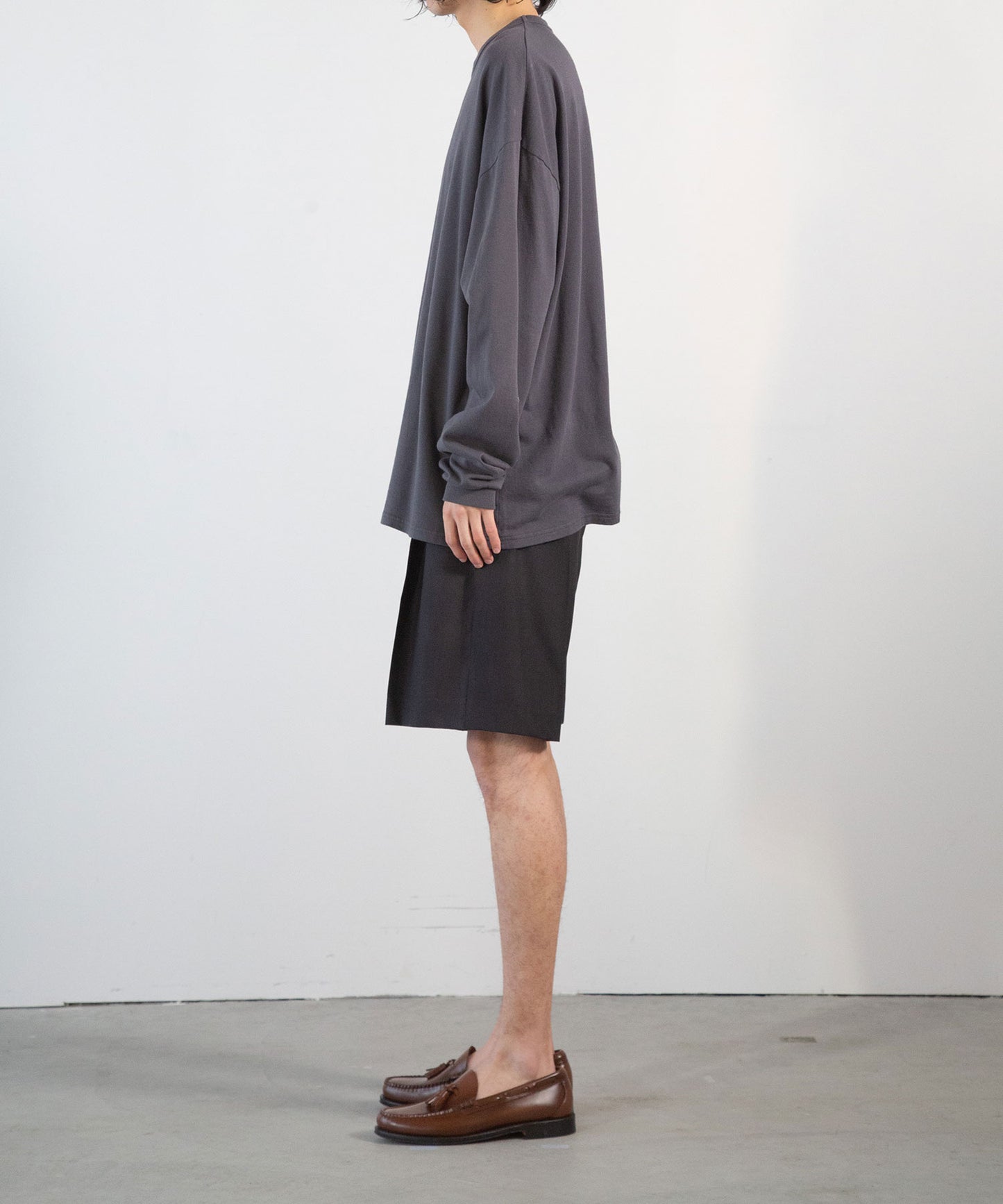 Cotton Pile Long-Sleeve T-Shirt