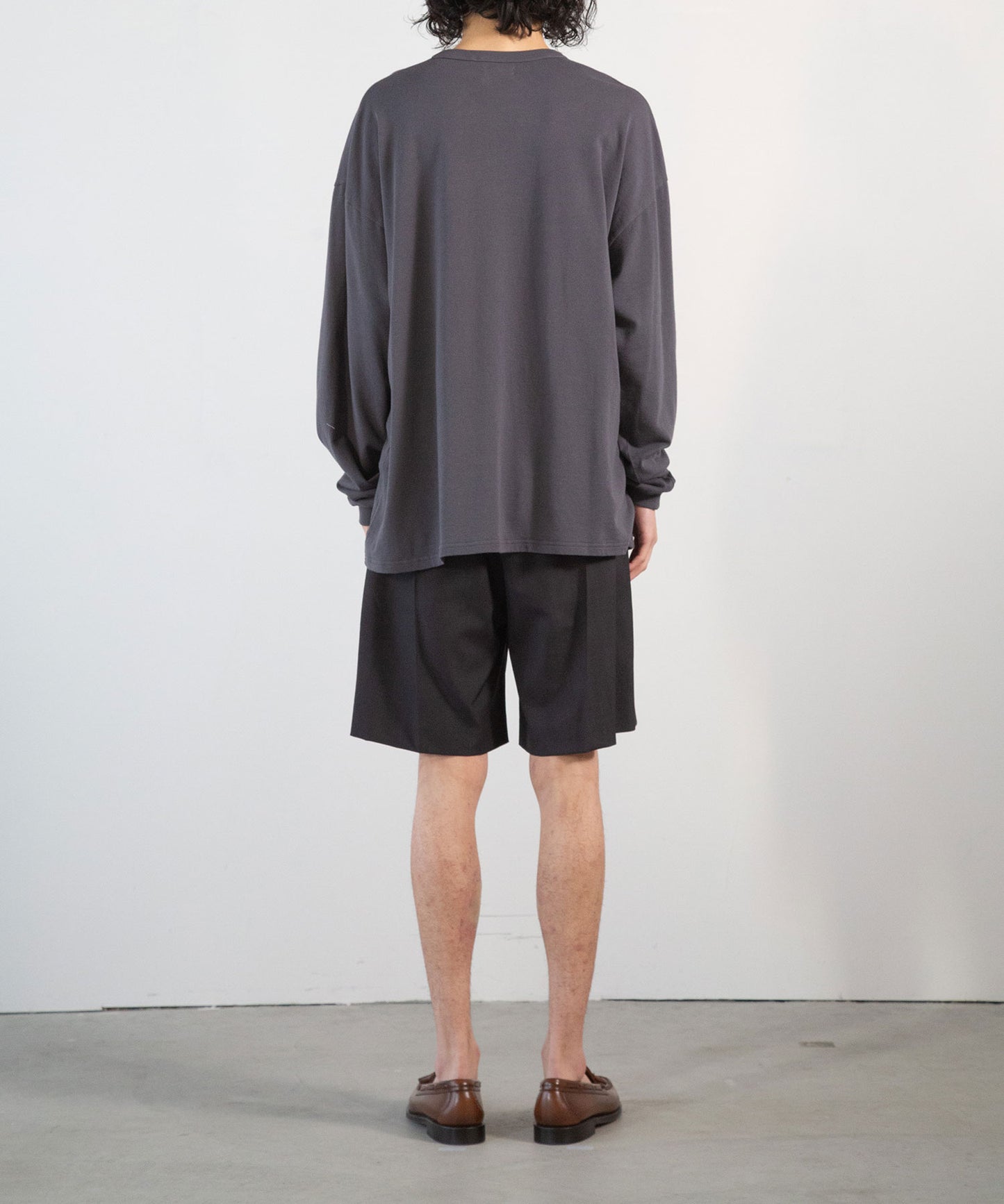 Cotton Pile Long-Sleeve T-Shirt