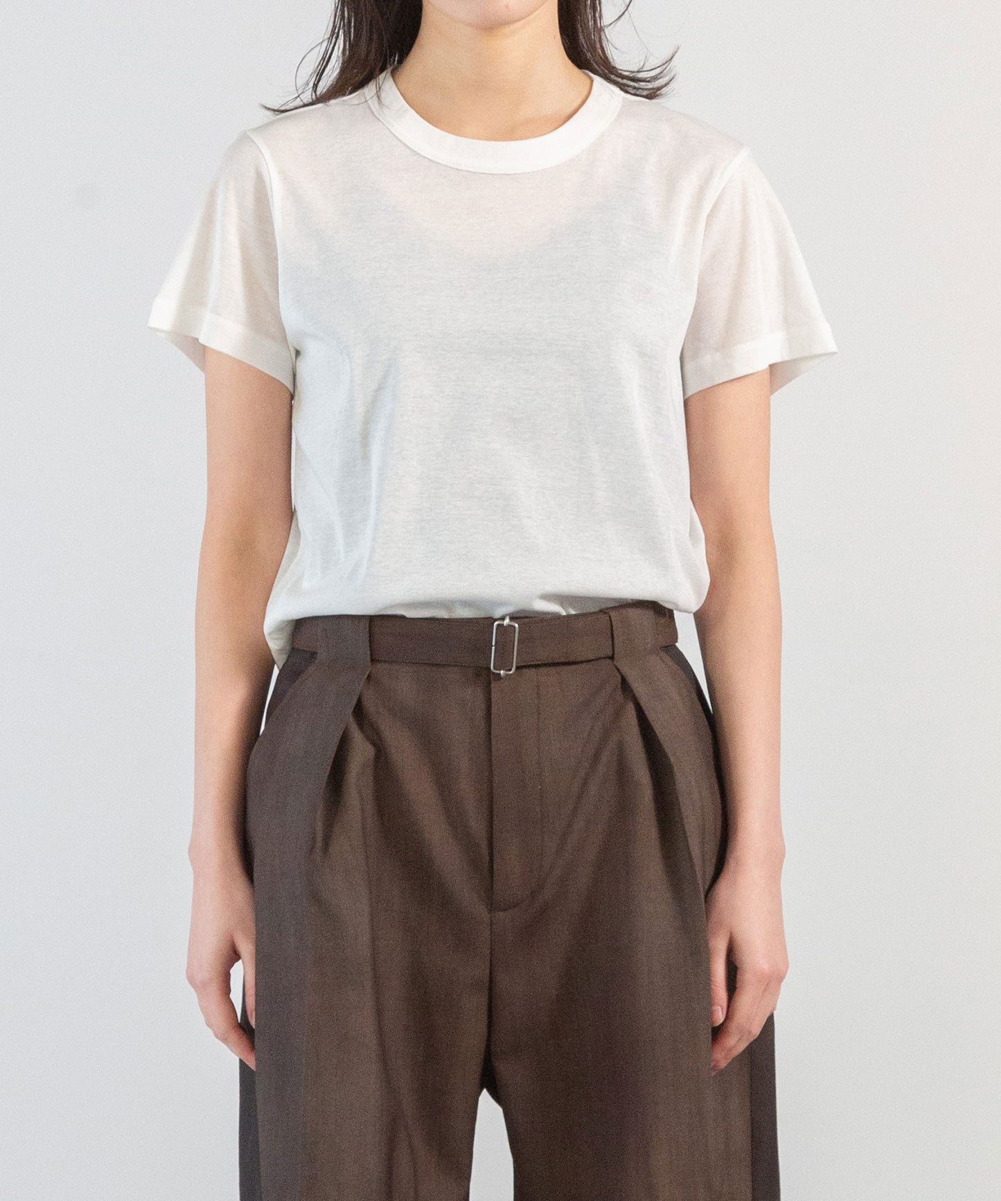 Cotton Sheer Short Sleeve Mini T-shirt