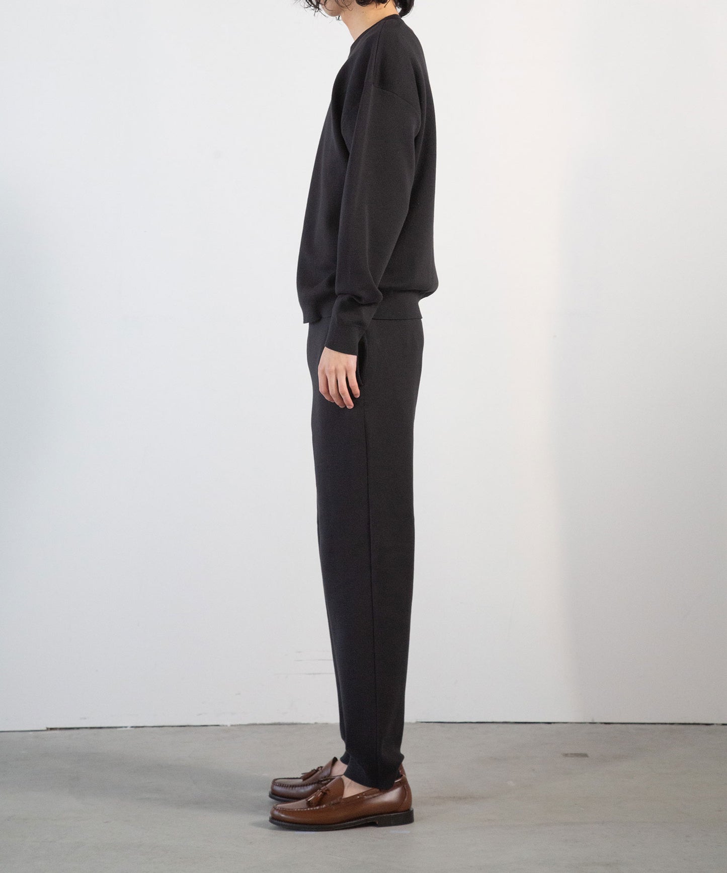 Water-repellent Cotton Knit Pants