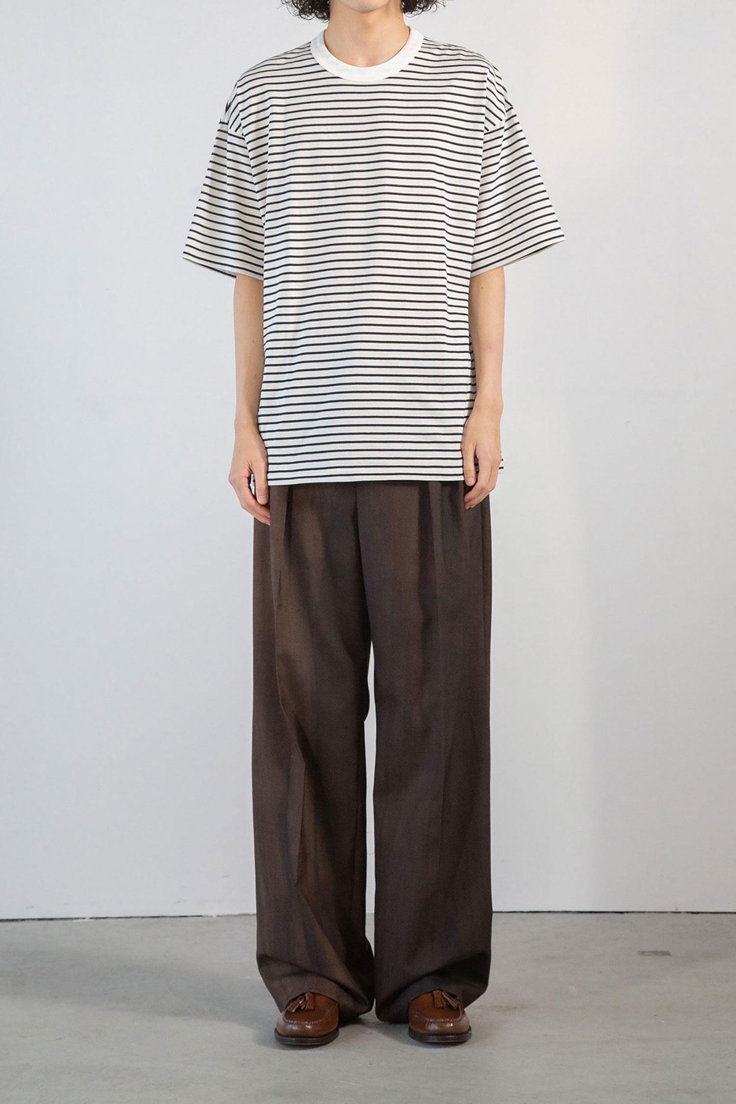 Sheer Border Short Sleeve T-Shirt