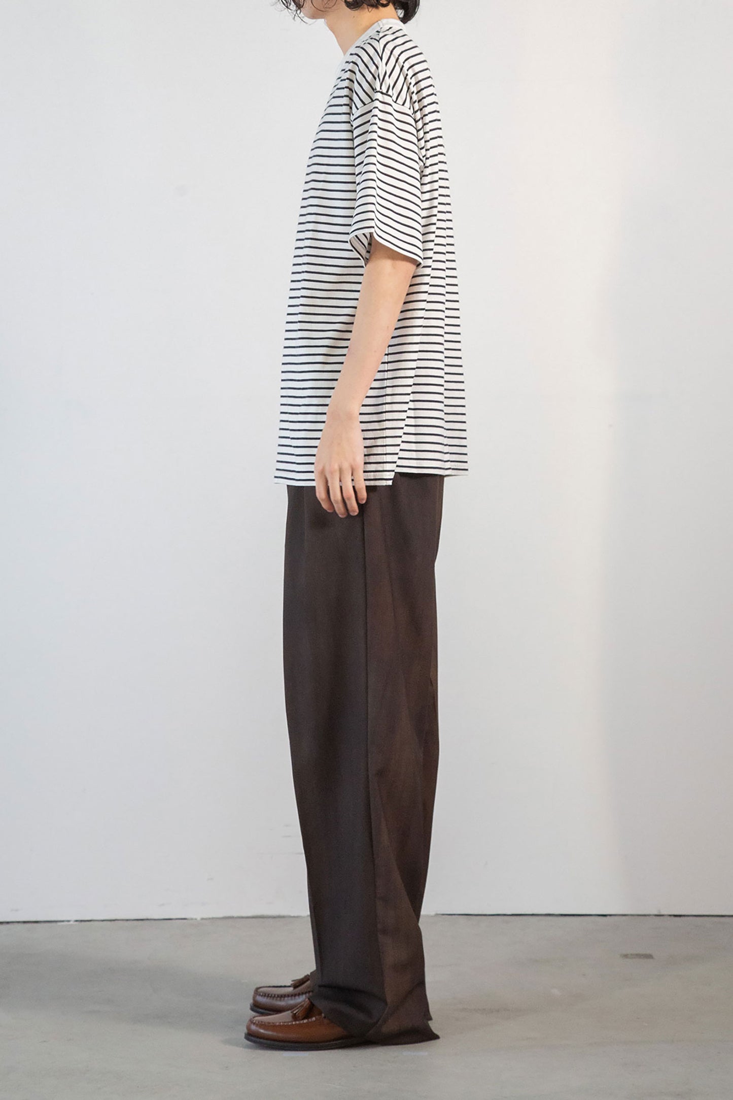 Sheer Border Short Sleeve T-Shirt