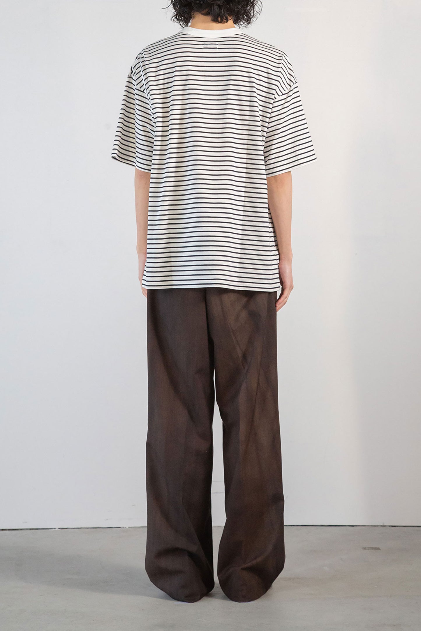 Sheer Border Short Sleeve T-Shirt