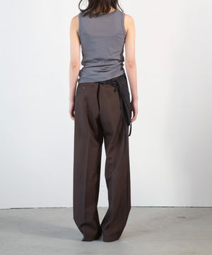 Recycled Nylon Belted Bag