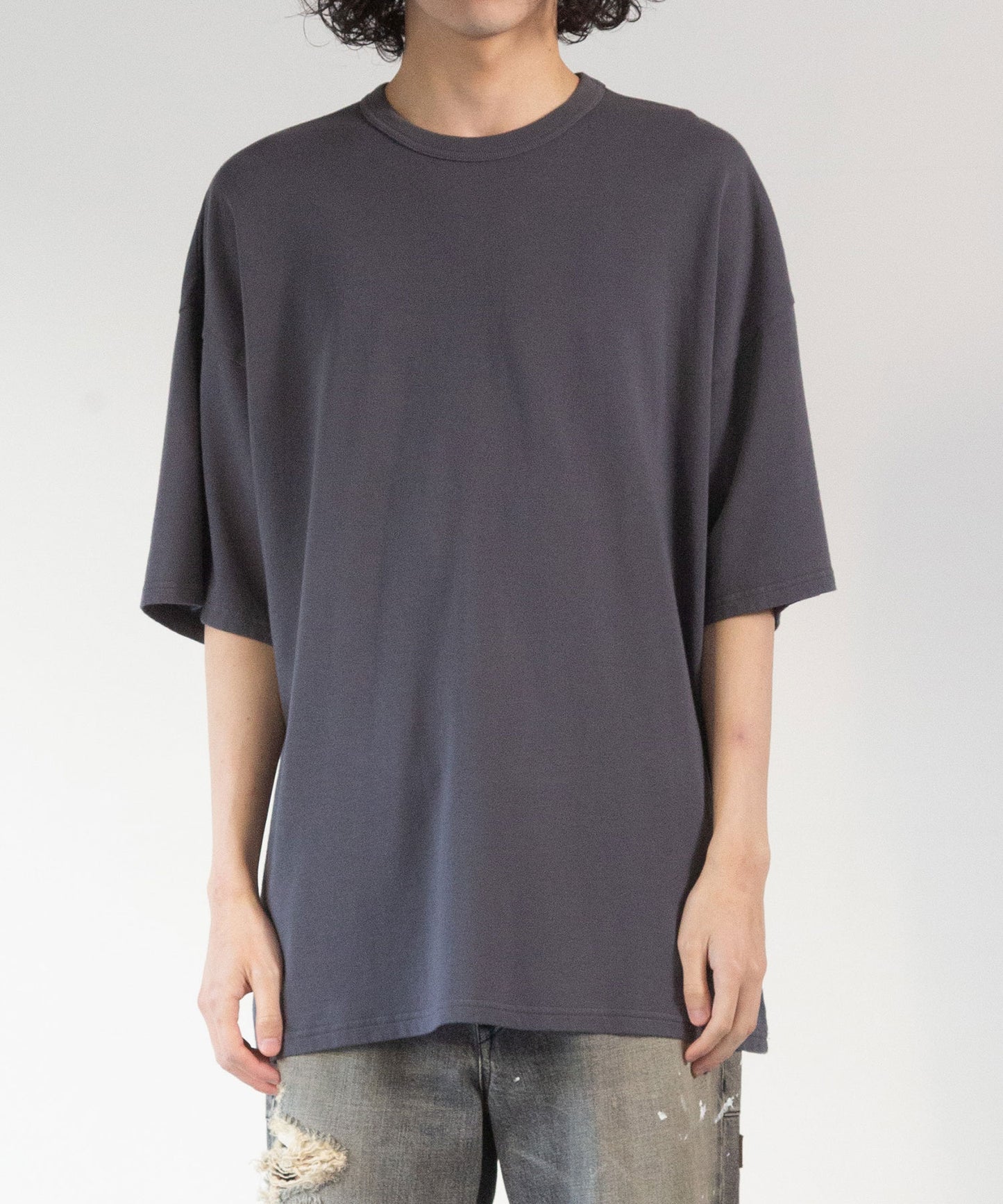 Cotton Pile Short Sleeve T-Shirt