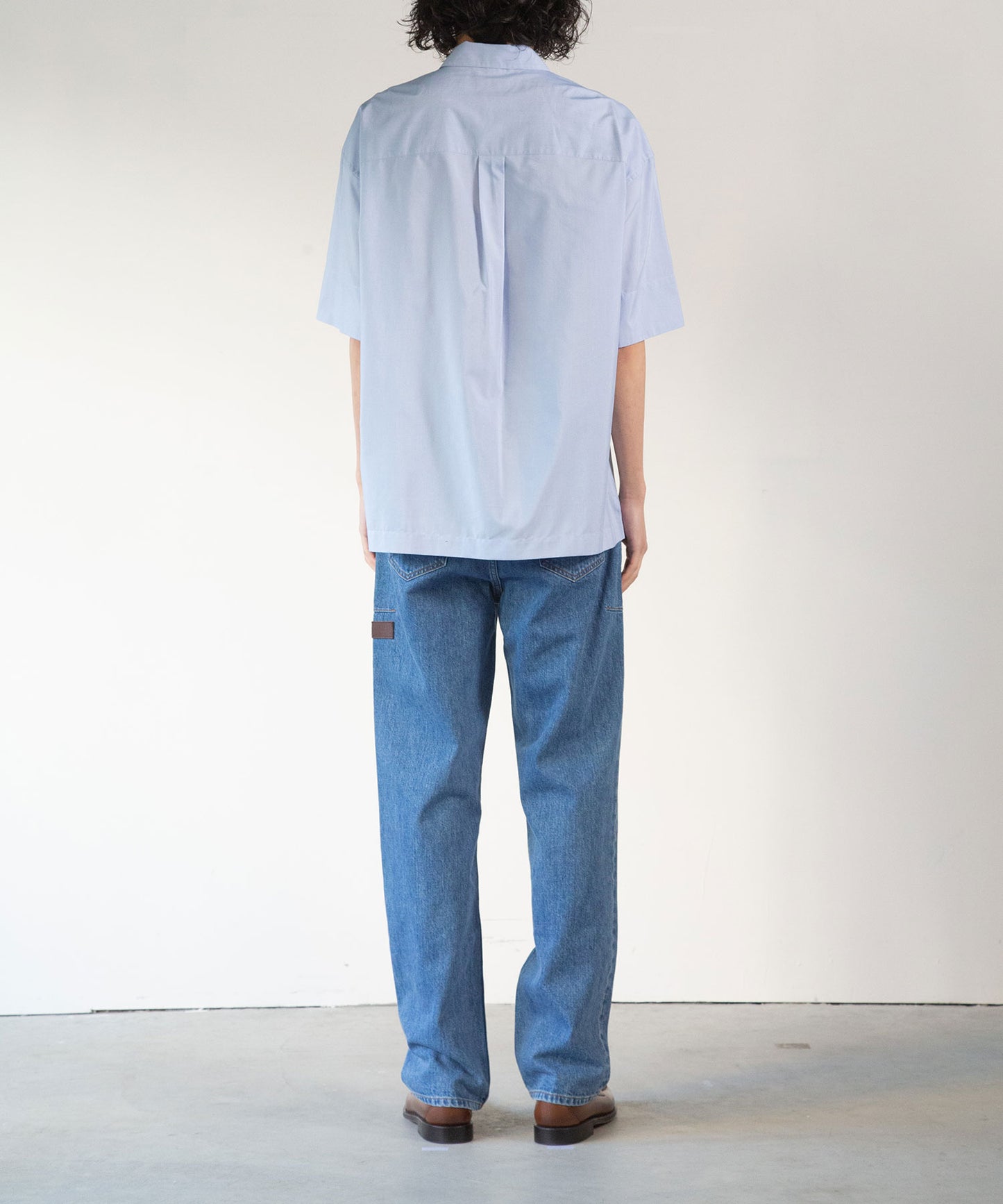 Organic Cotton Denim Pants*Vintage Washed