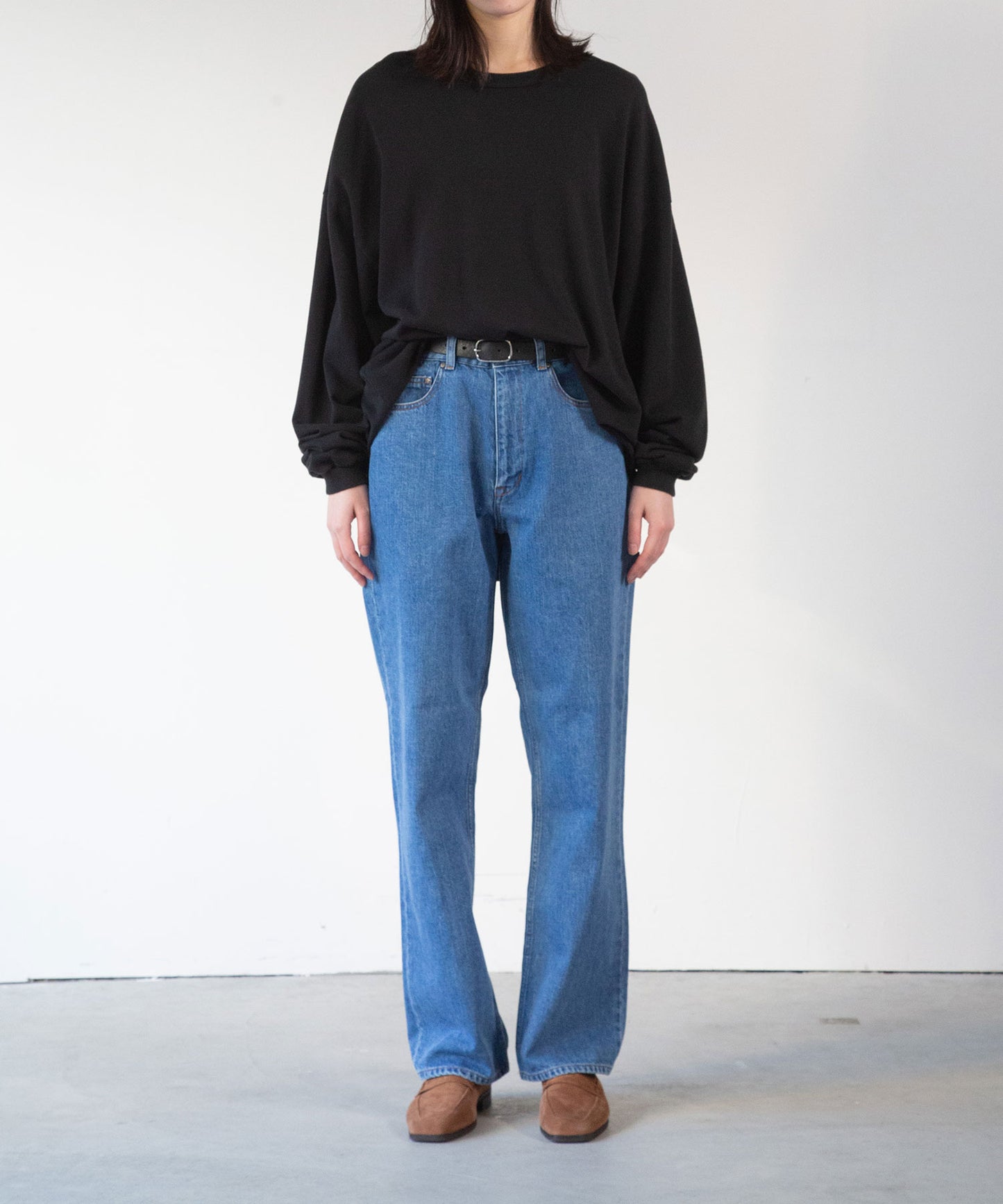 Cotton Pile Long Sleeve T-Shirt