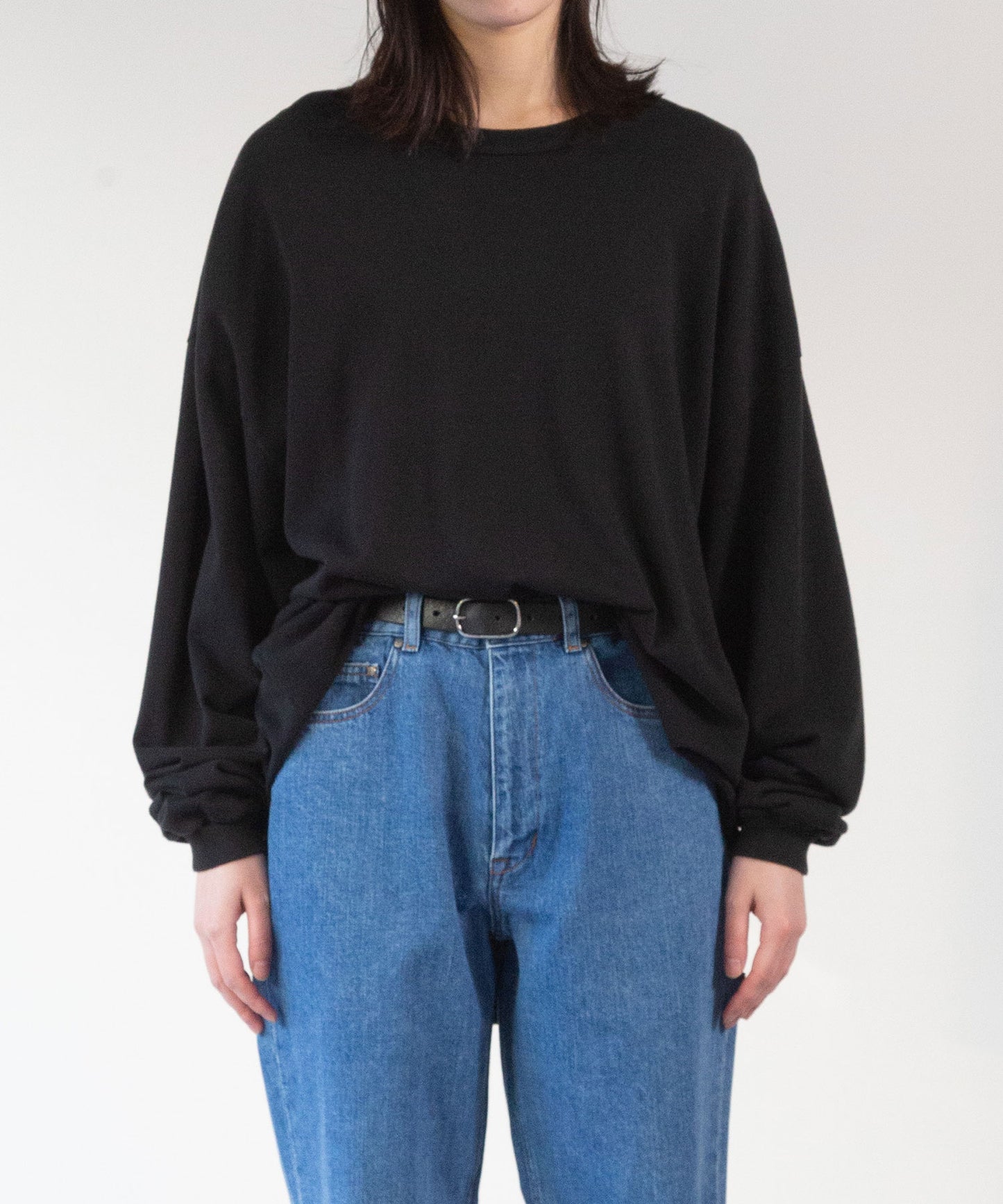 Cotton Pile Long Sleeve T-Shirt